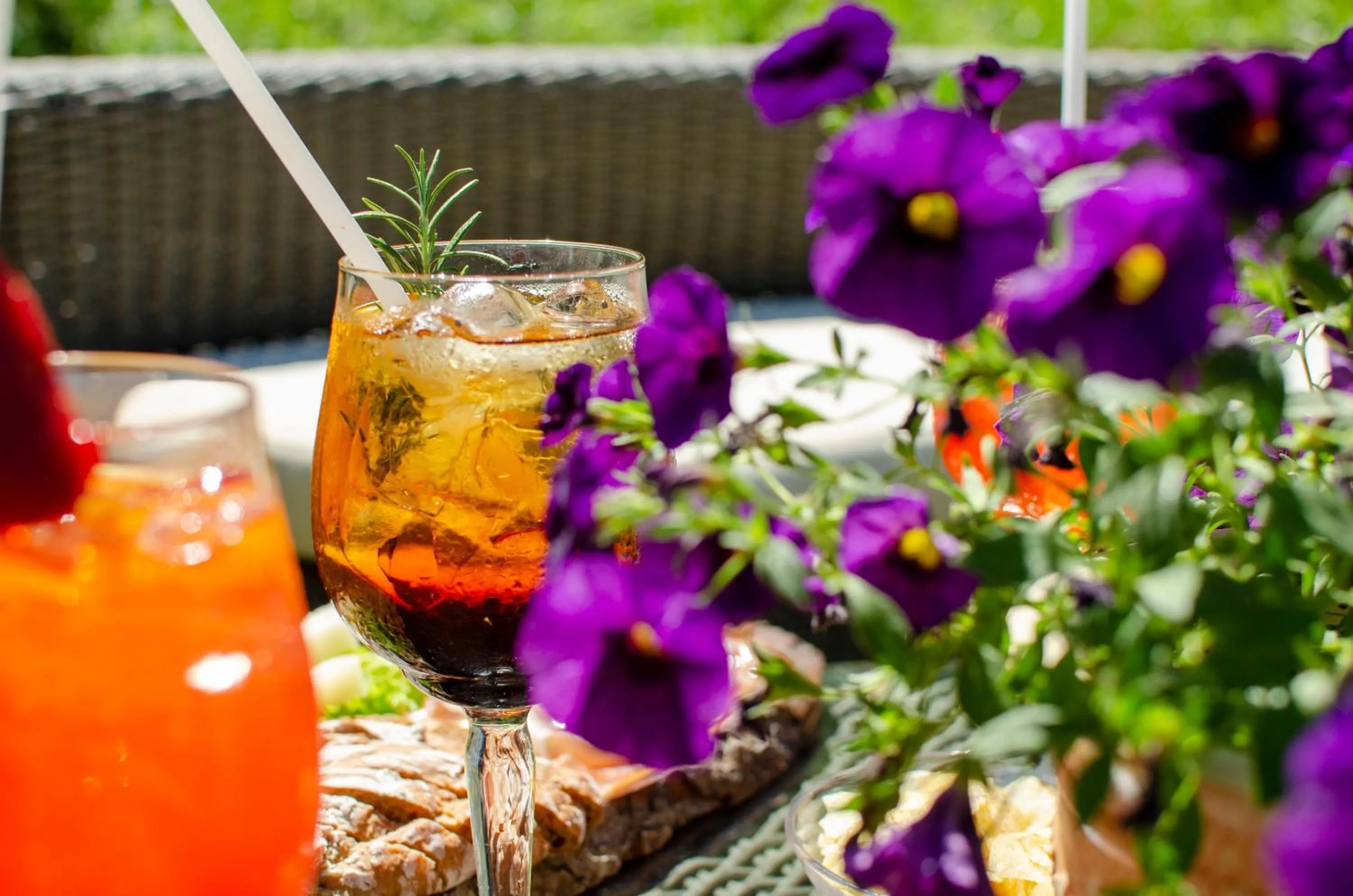 Garden in Flos Hotel