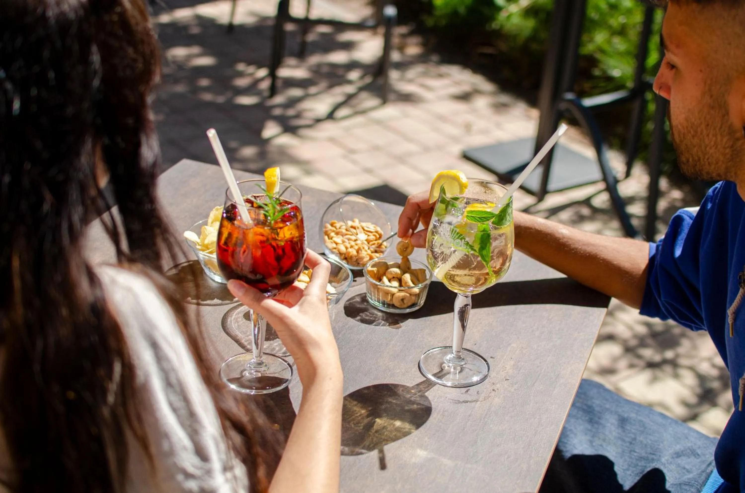 Garden in Flos Hotel