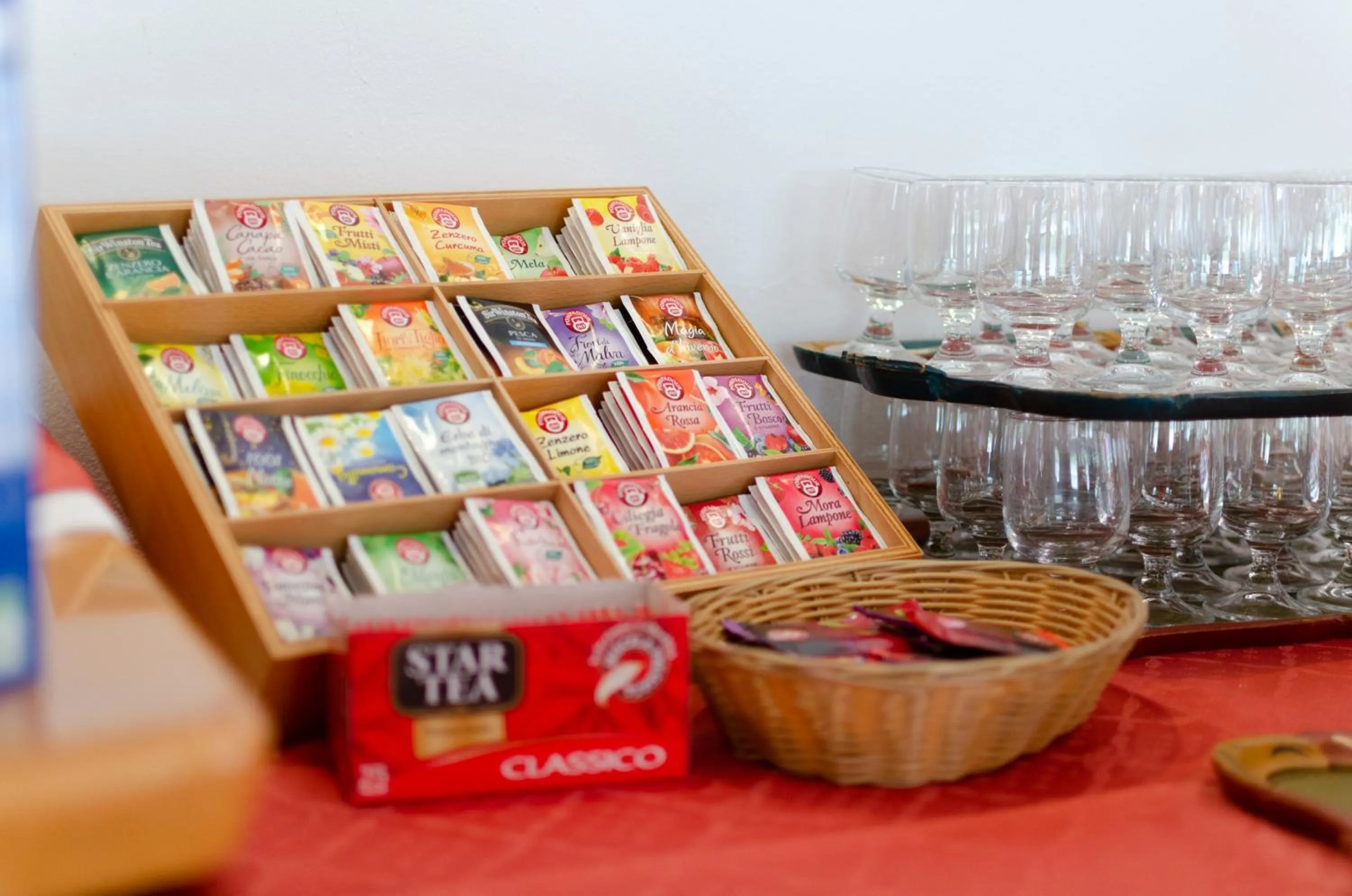 Breakfast in Flos Hotel