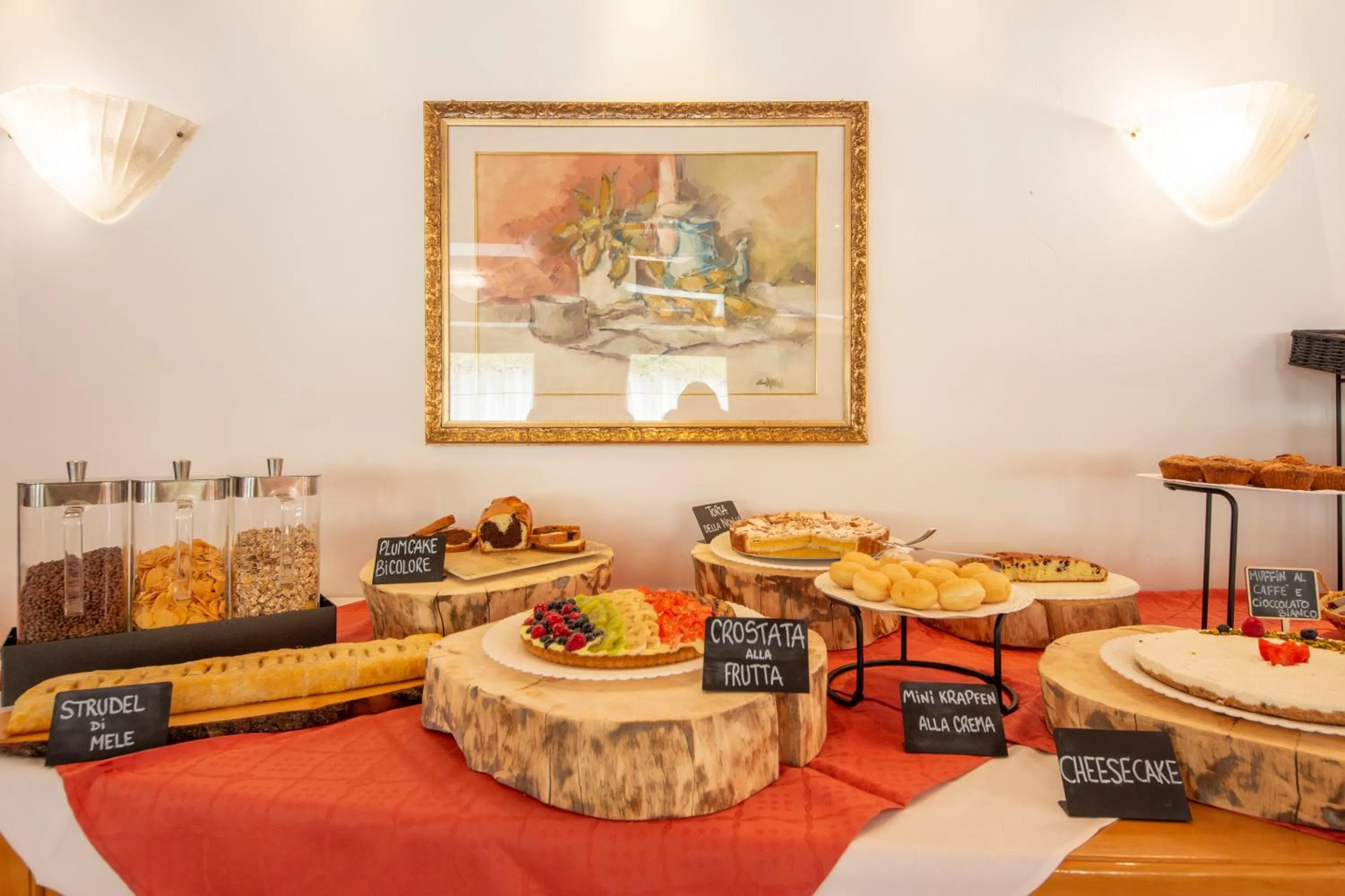 Breakfast in Flos Hotel