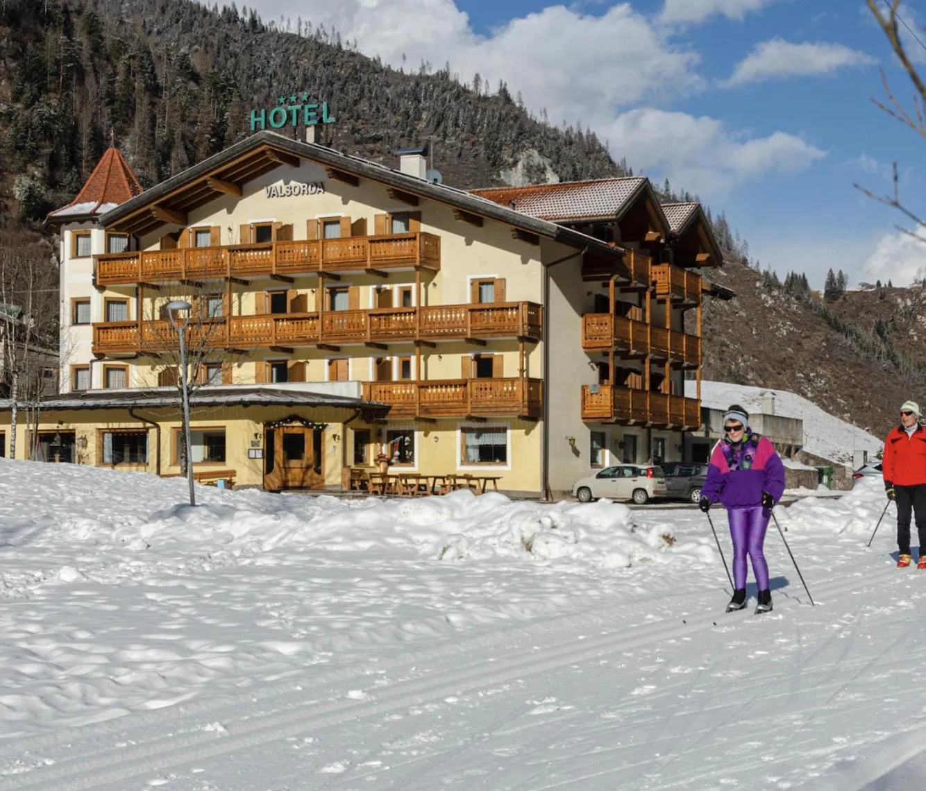 Property building in Flos Hotel