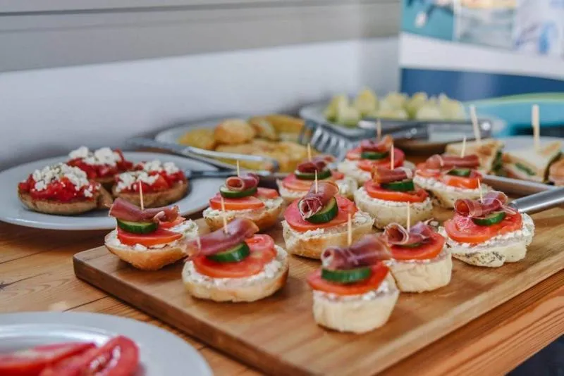 Food close-up in Minoa Apartments