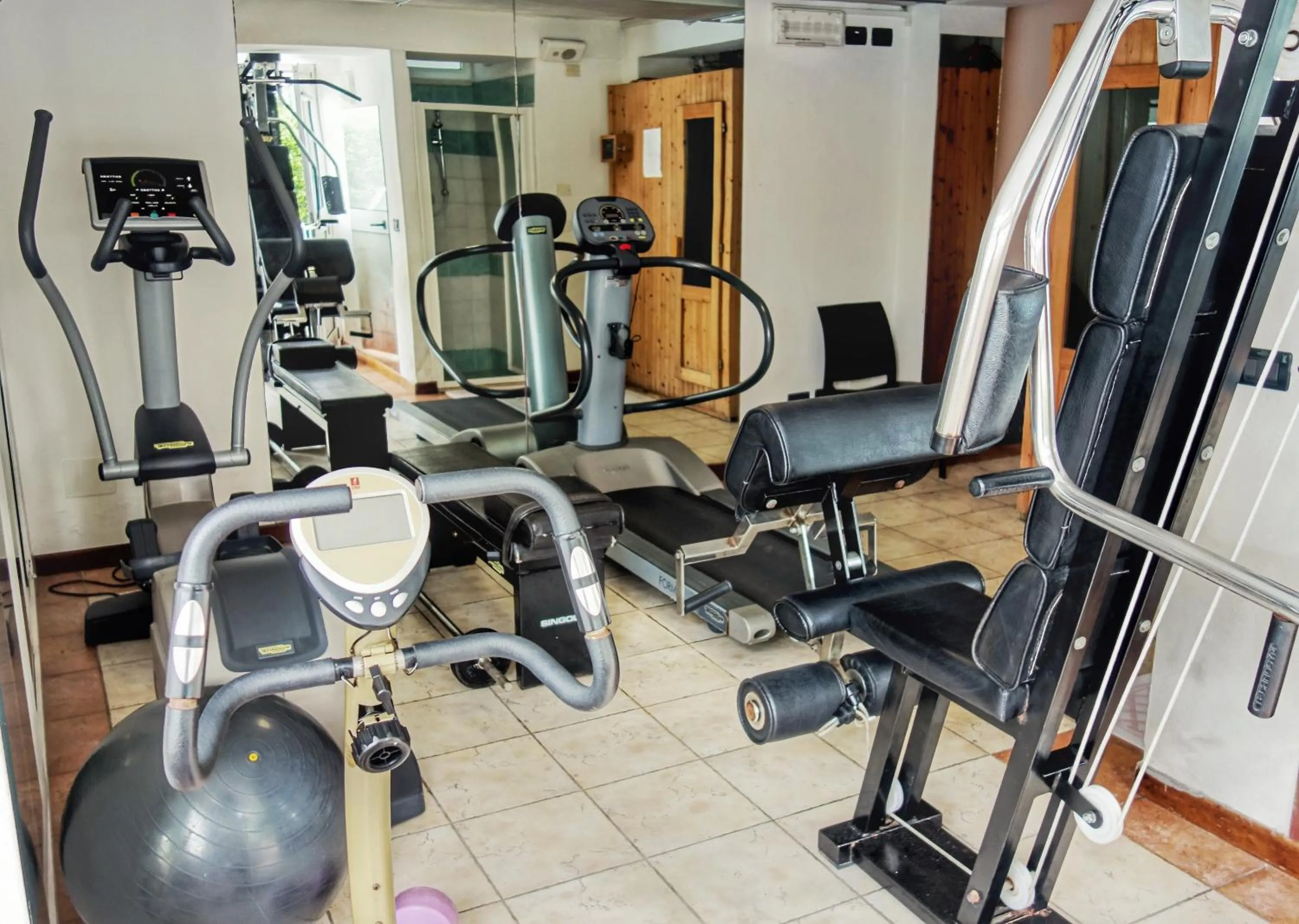 Fitness centre/facilities in Hotel Tridentum