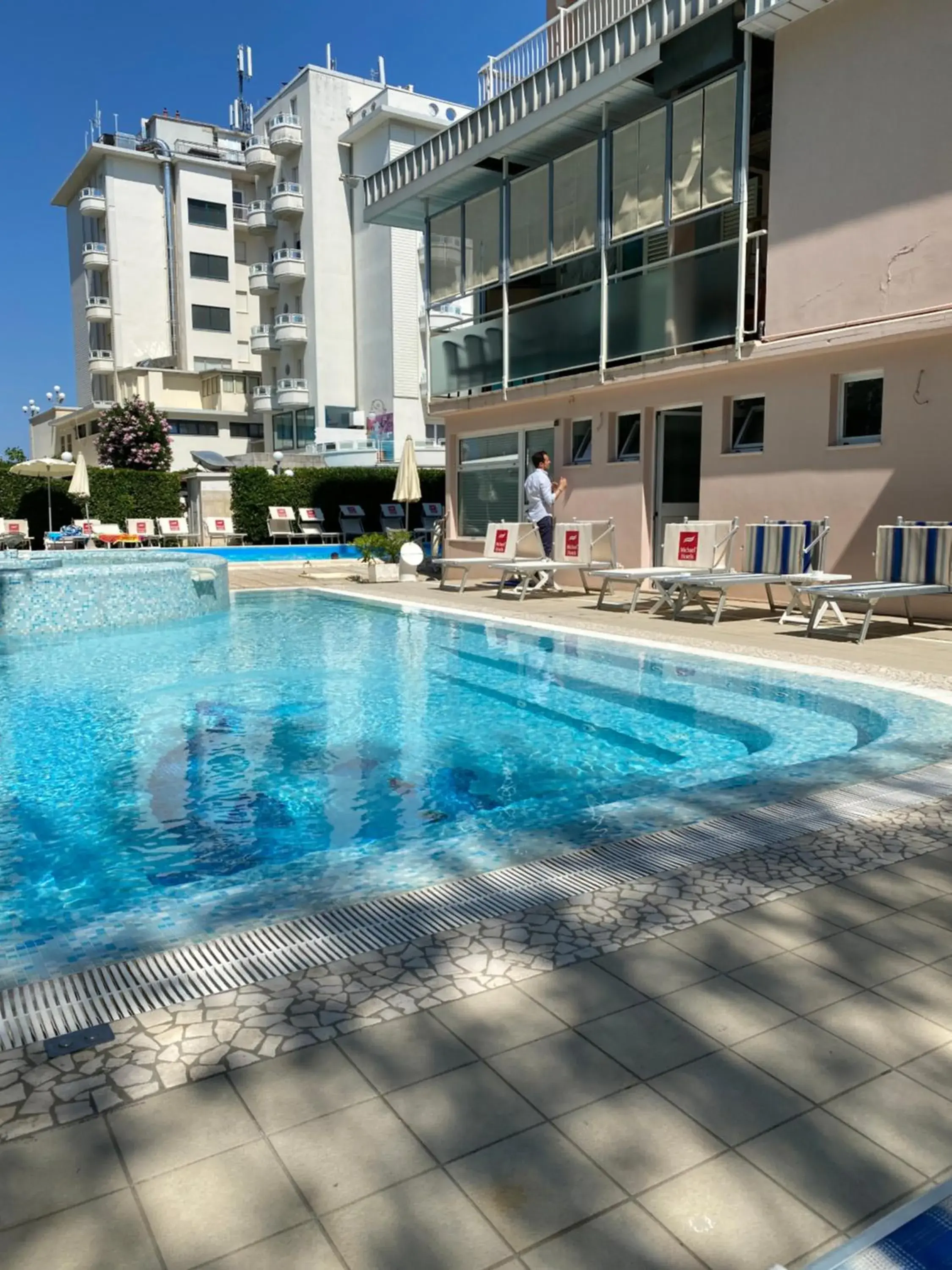 Swimming Pool in Hotel Tridentum