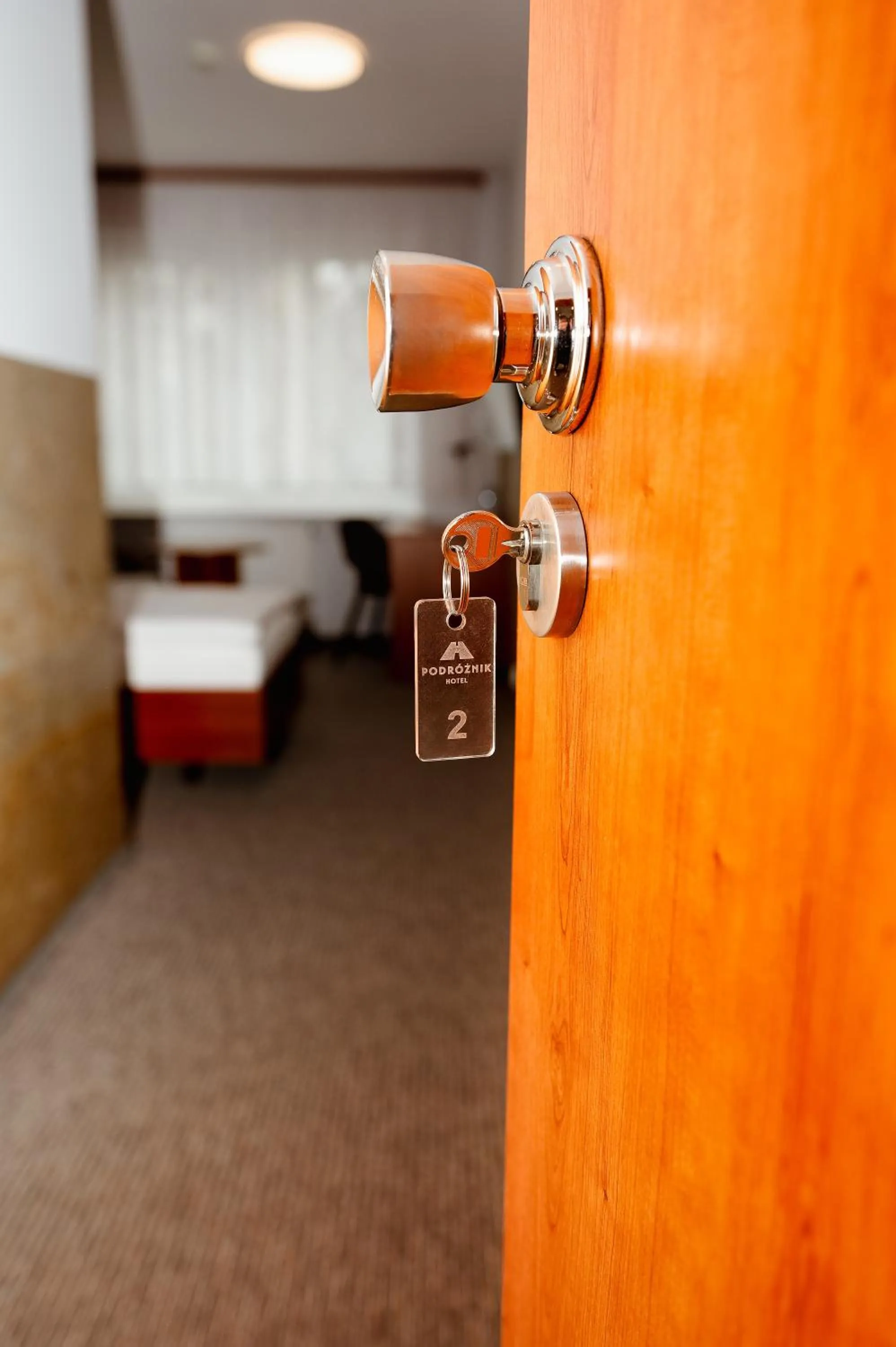 Bed in Hotel Podróżnik