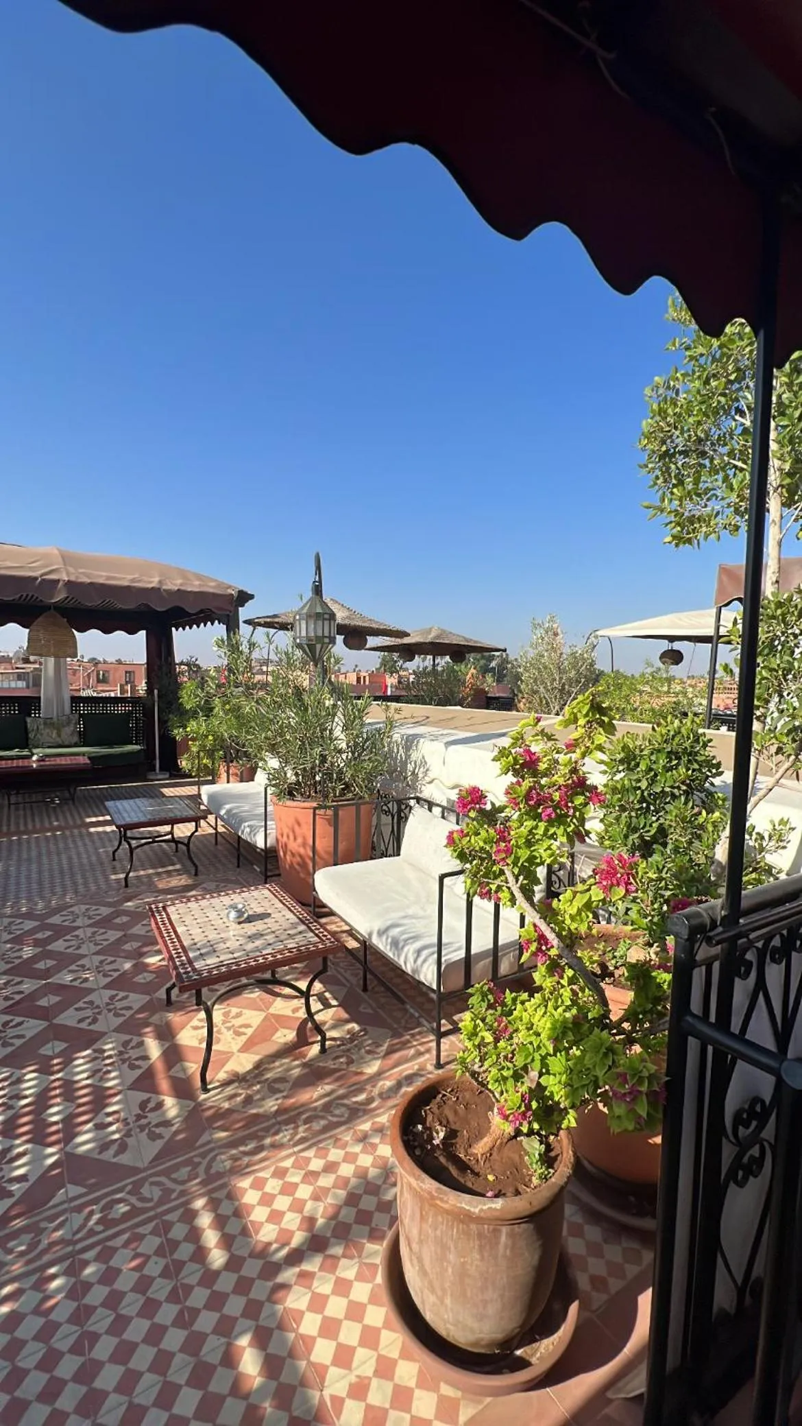 Facade/entrance in Riad Andalla