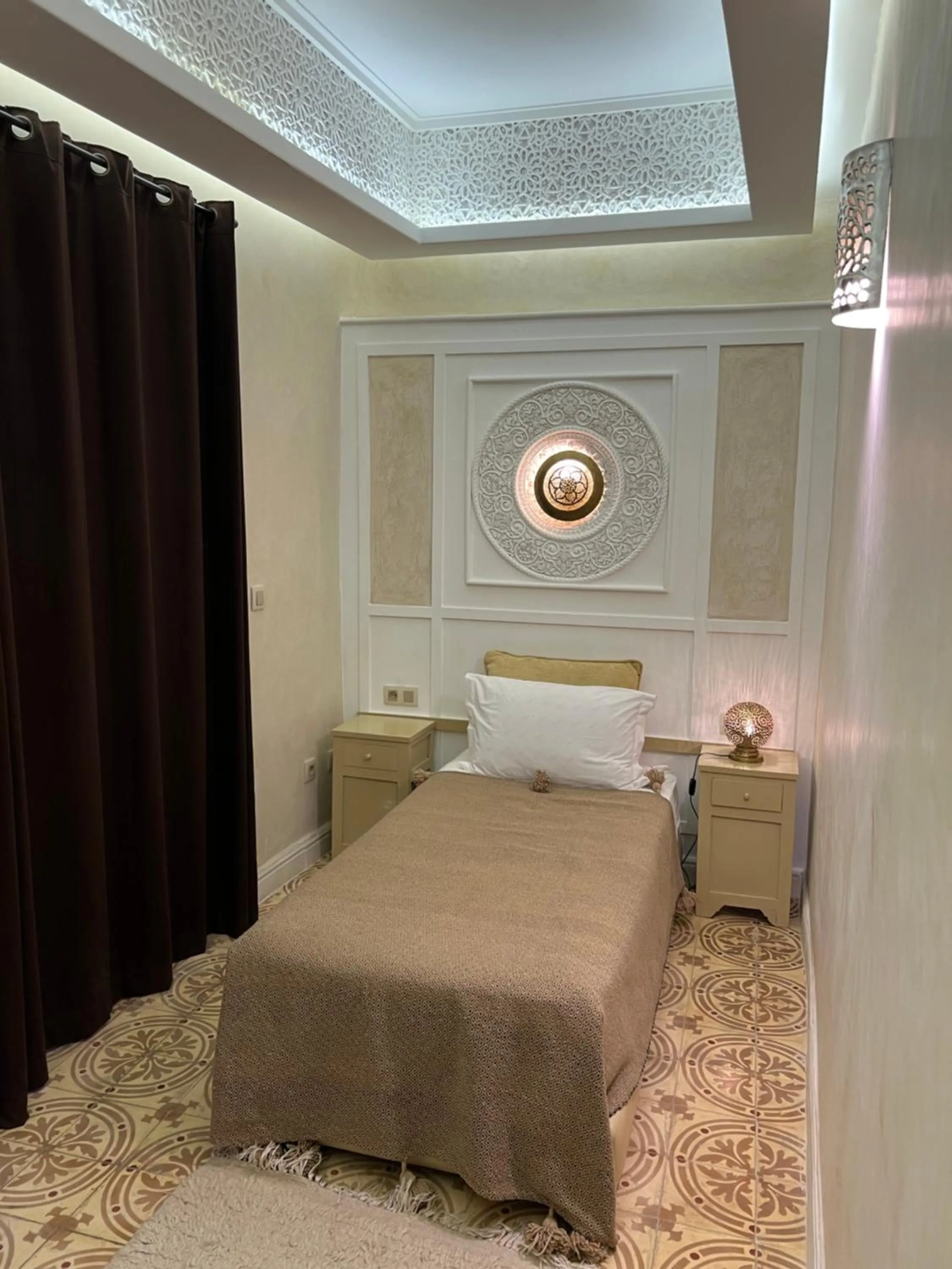 Bedroom, Bed in Riad Andalla