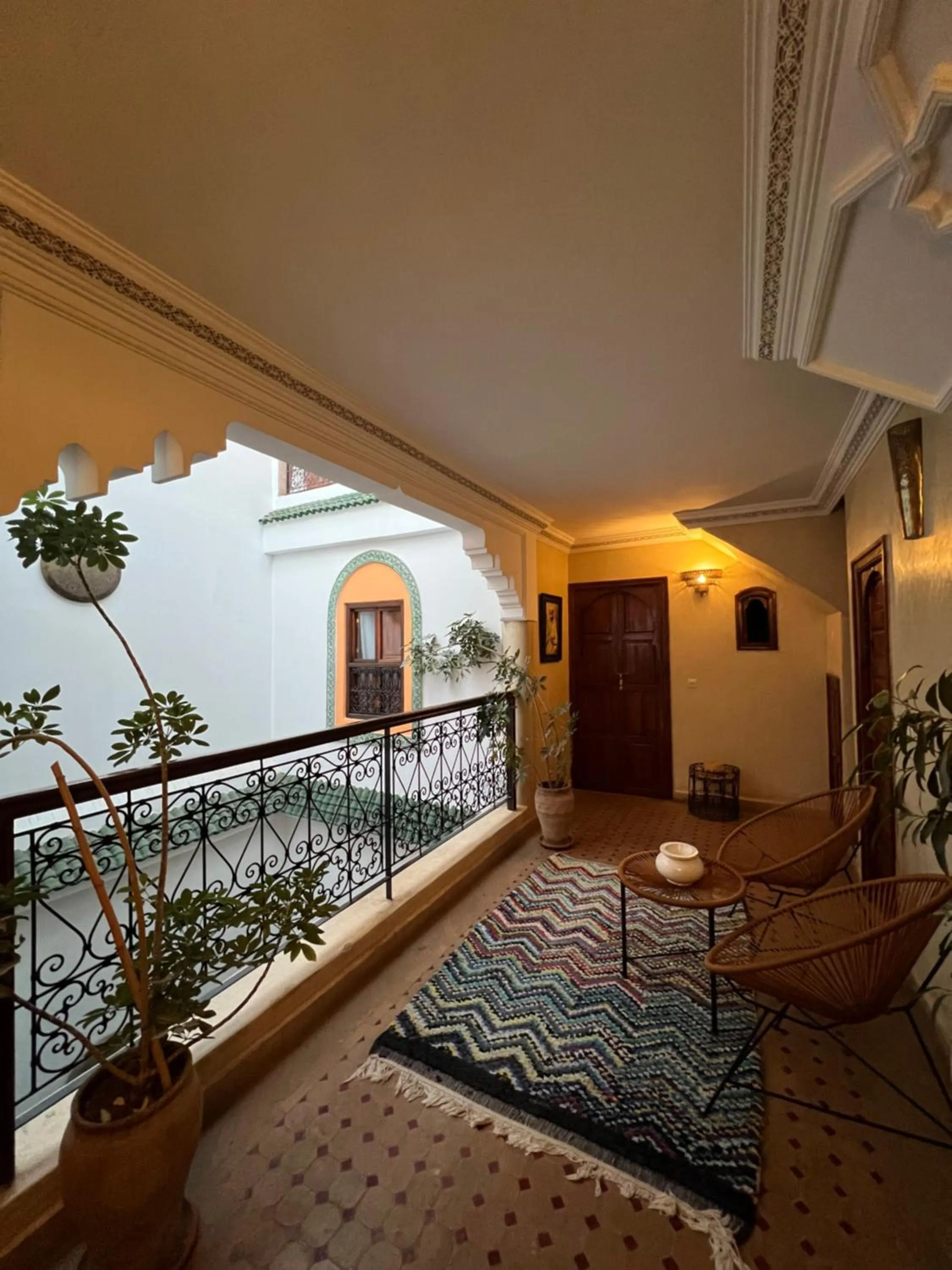 Patio in Riad Andalla
