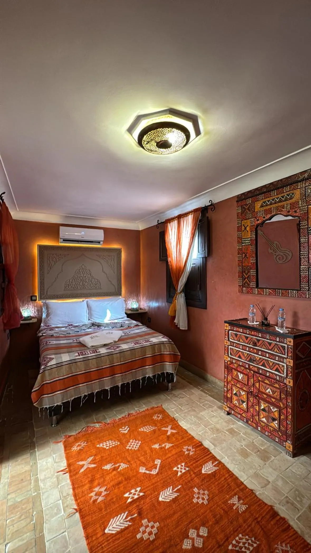 Bed in Riad Andalla
