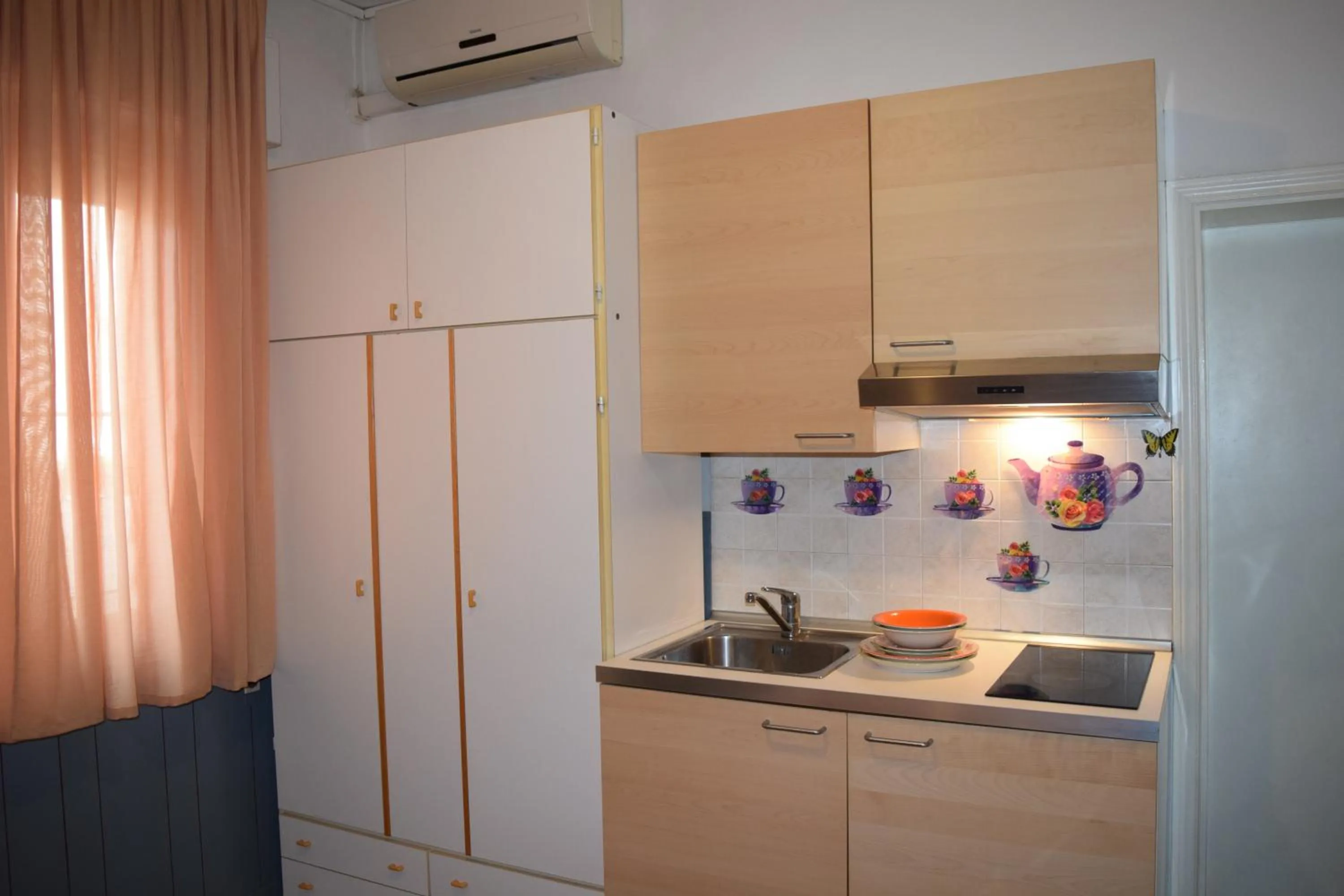 Kitchen or kitchenette in Hotel Ottavia
