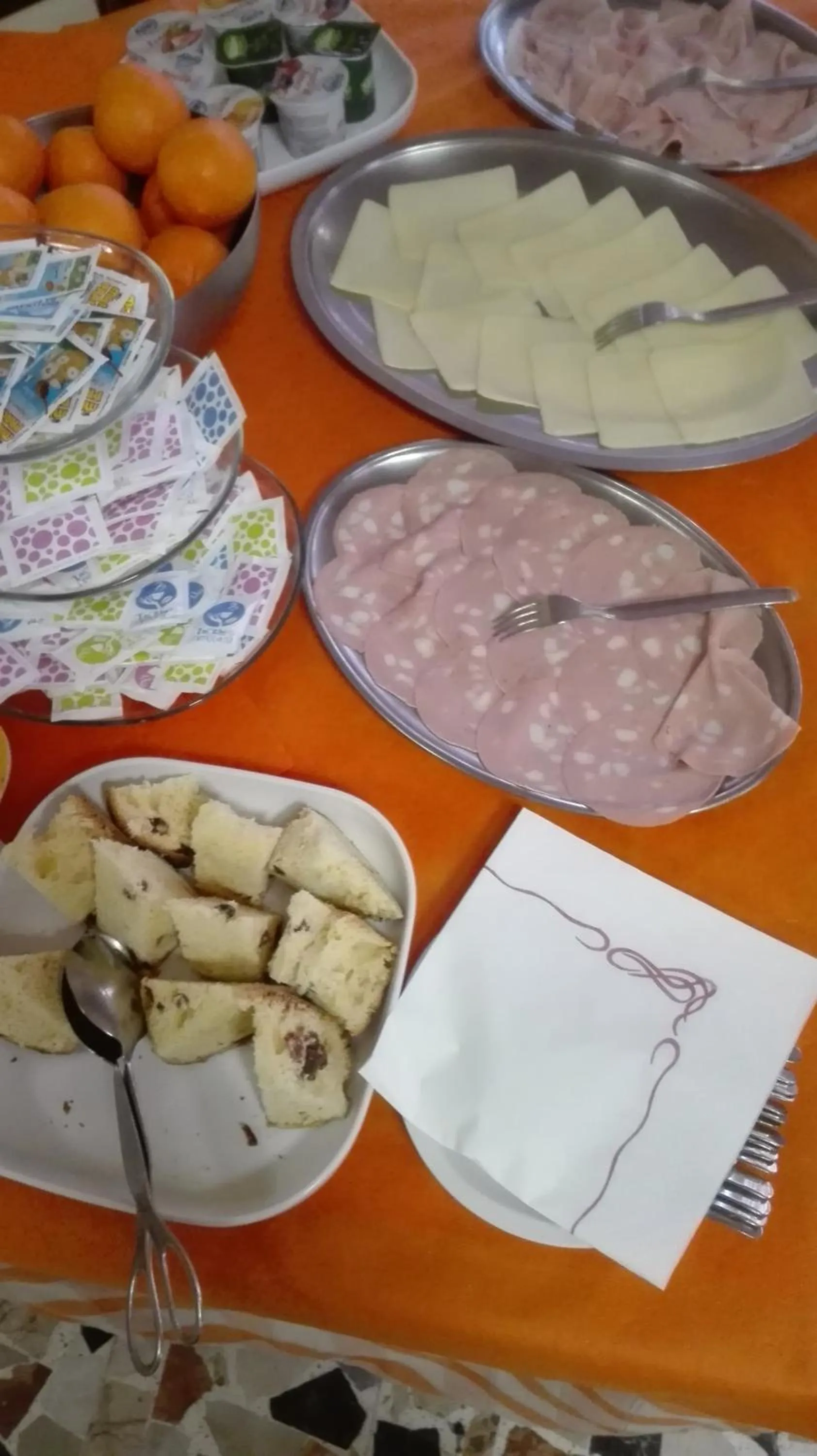 Food in Hotel Ottavia