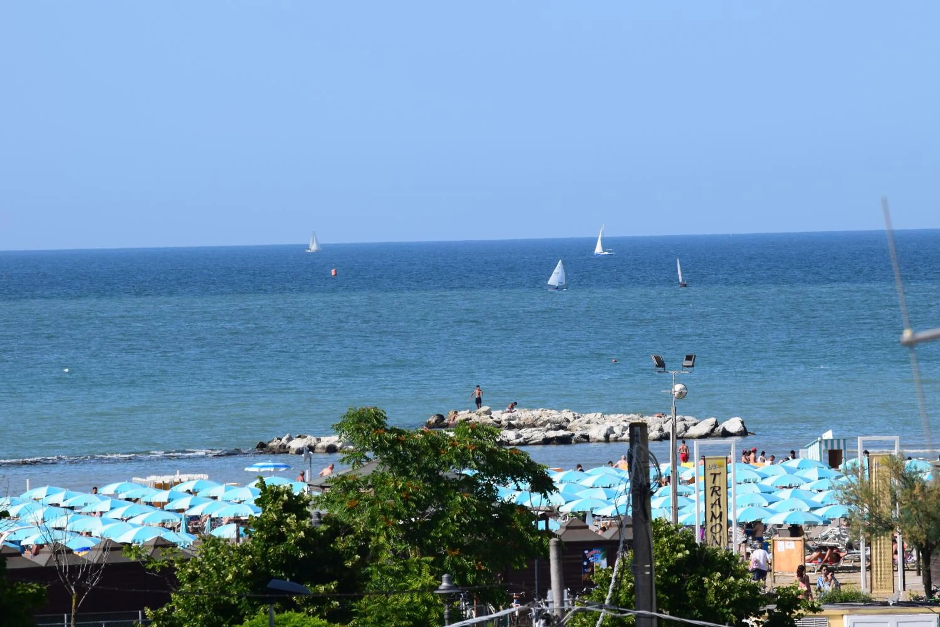 Balcony/Terrace in Hotel Ottavia