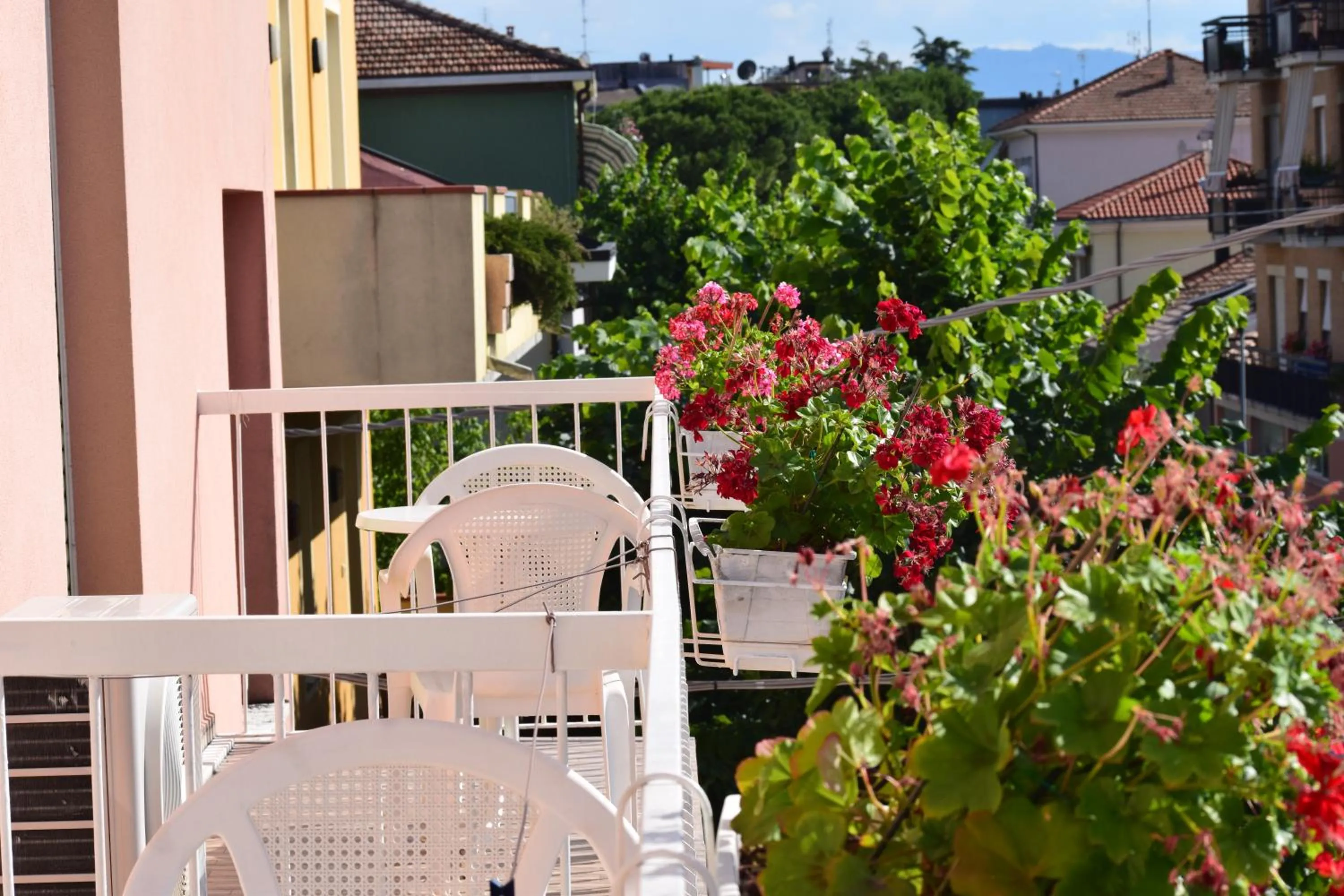 Balcony/Terrace in Hotel Ottavia