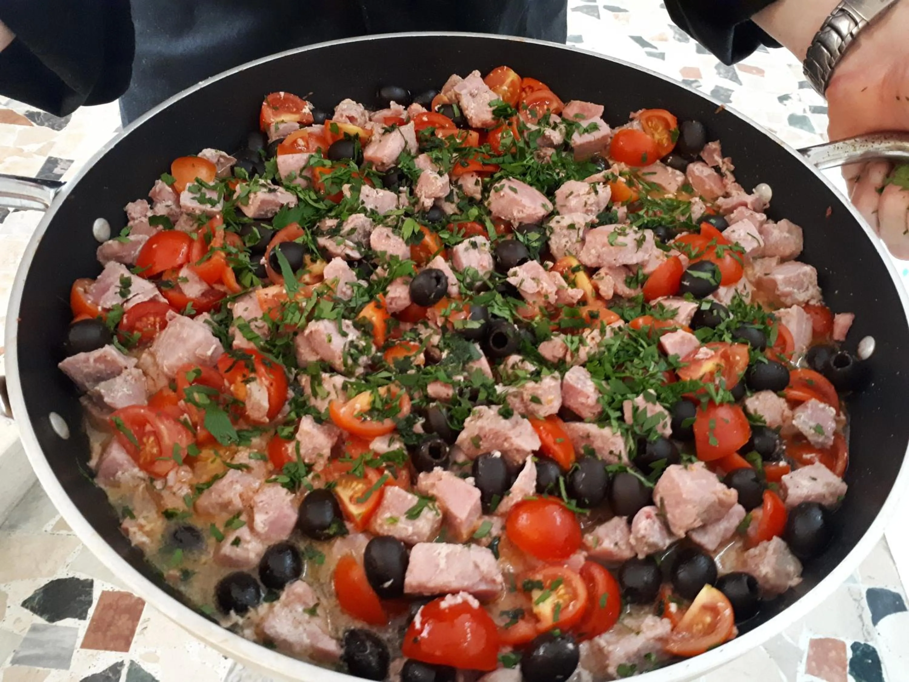 Food close-up in Hotel Ottavia