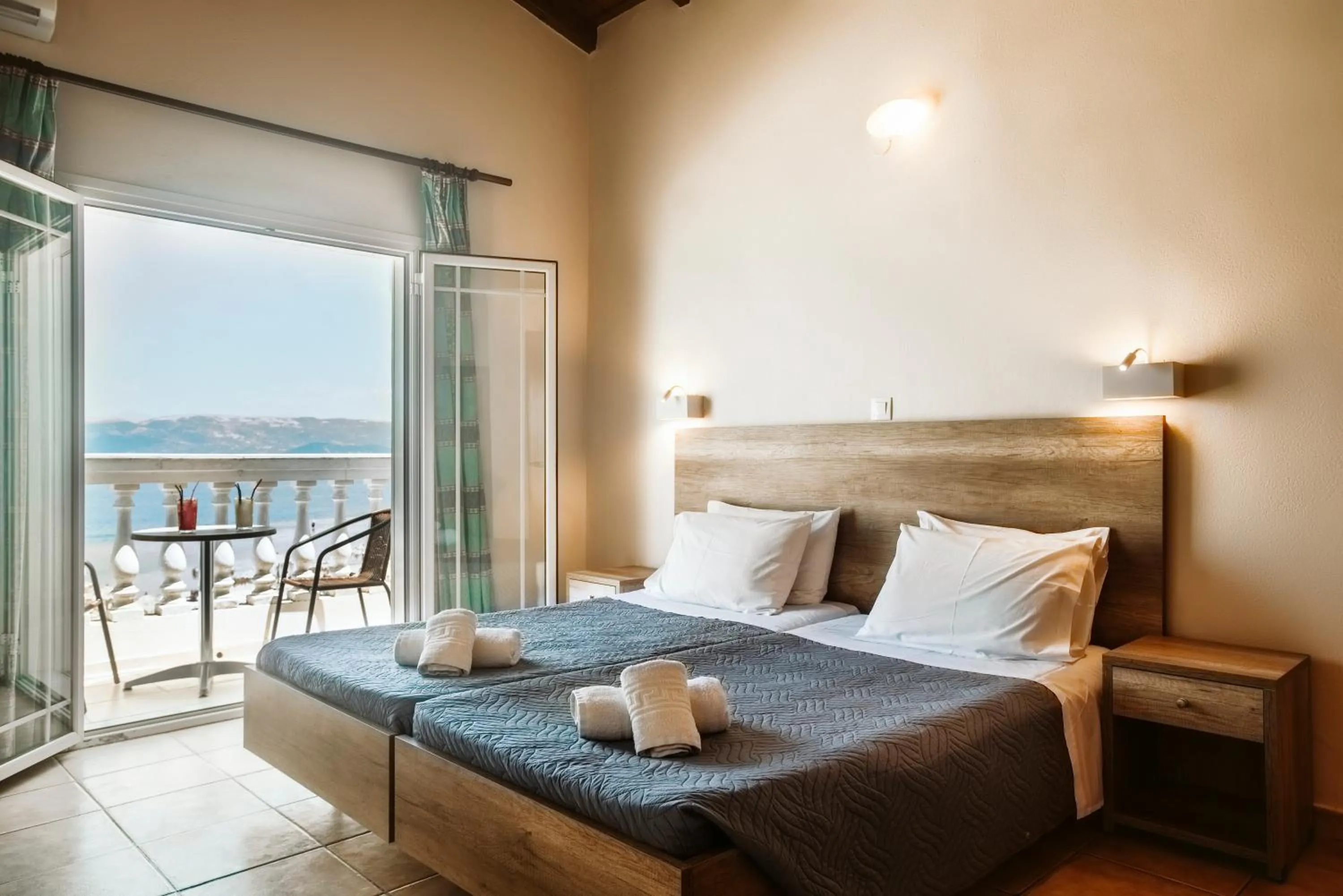 Bed in Trabukos Beach Complex