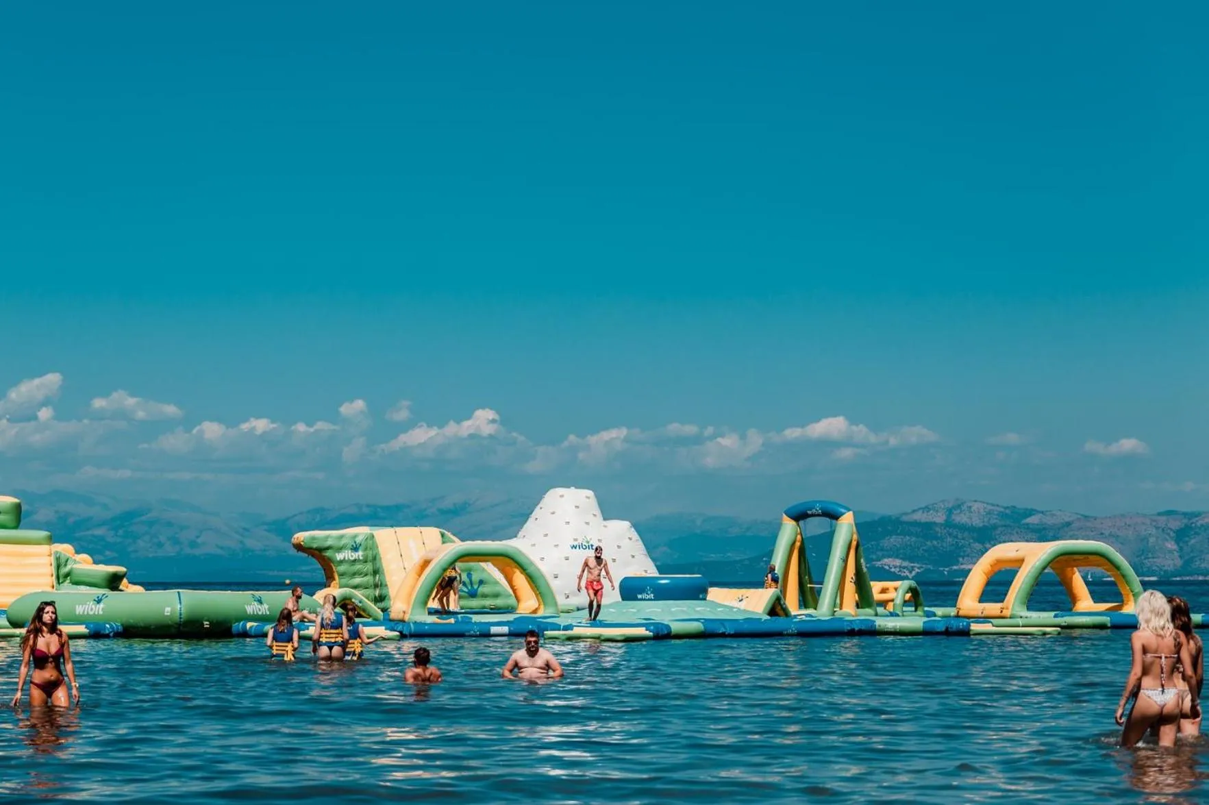 Aqua park in Trabukos Beach Complex