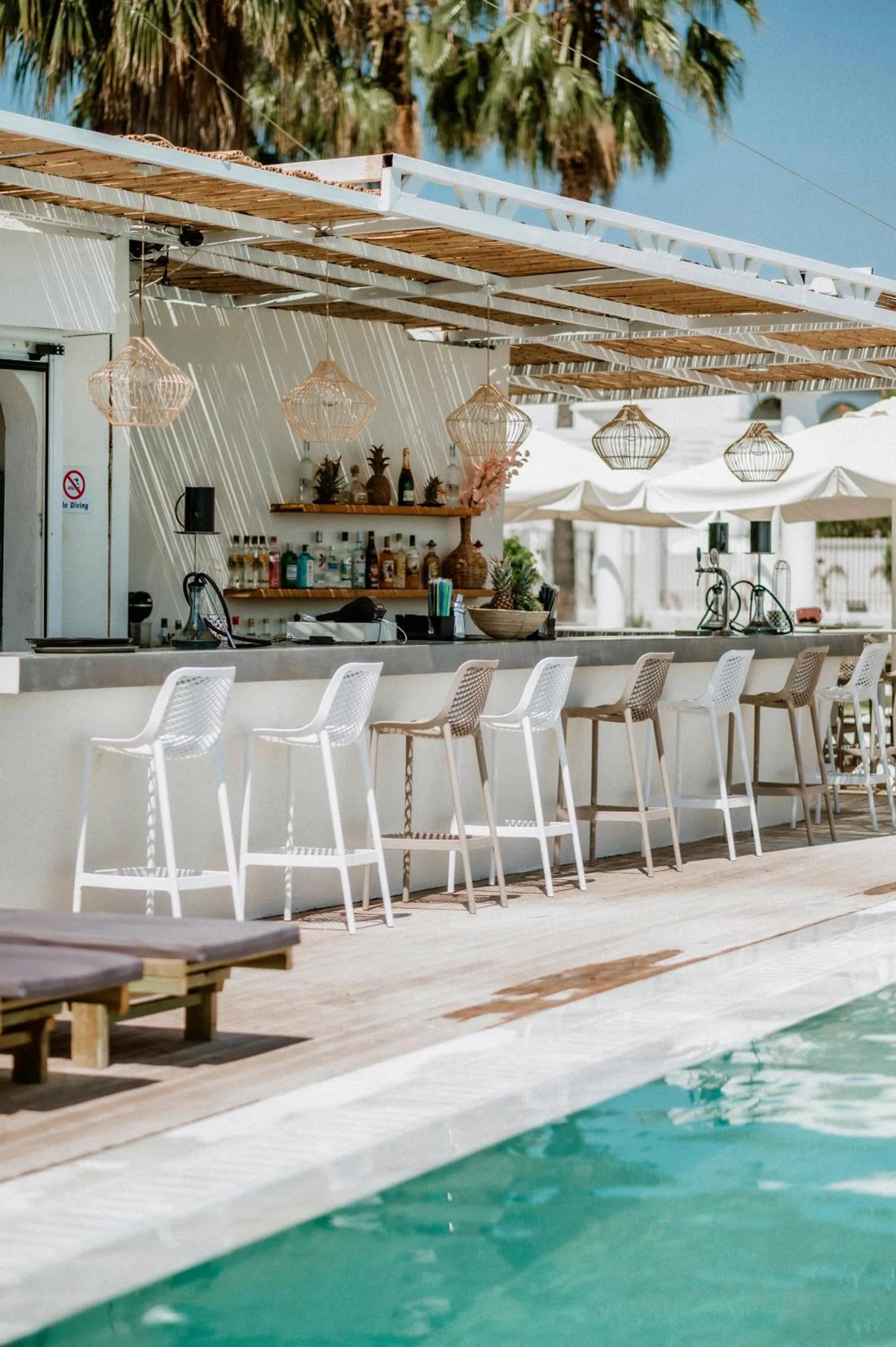 Swimming pool in Trabukos Beach Complex