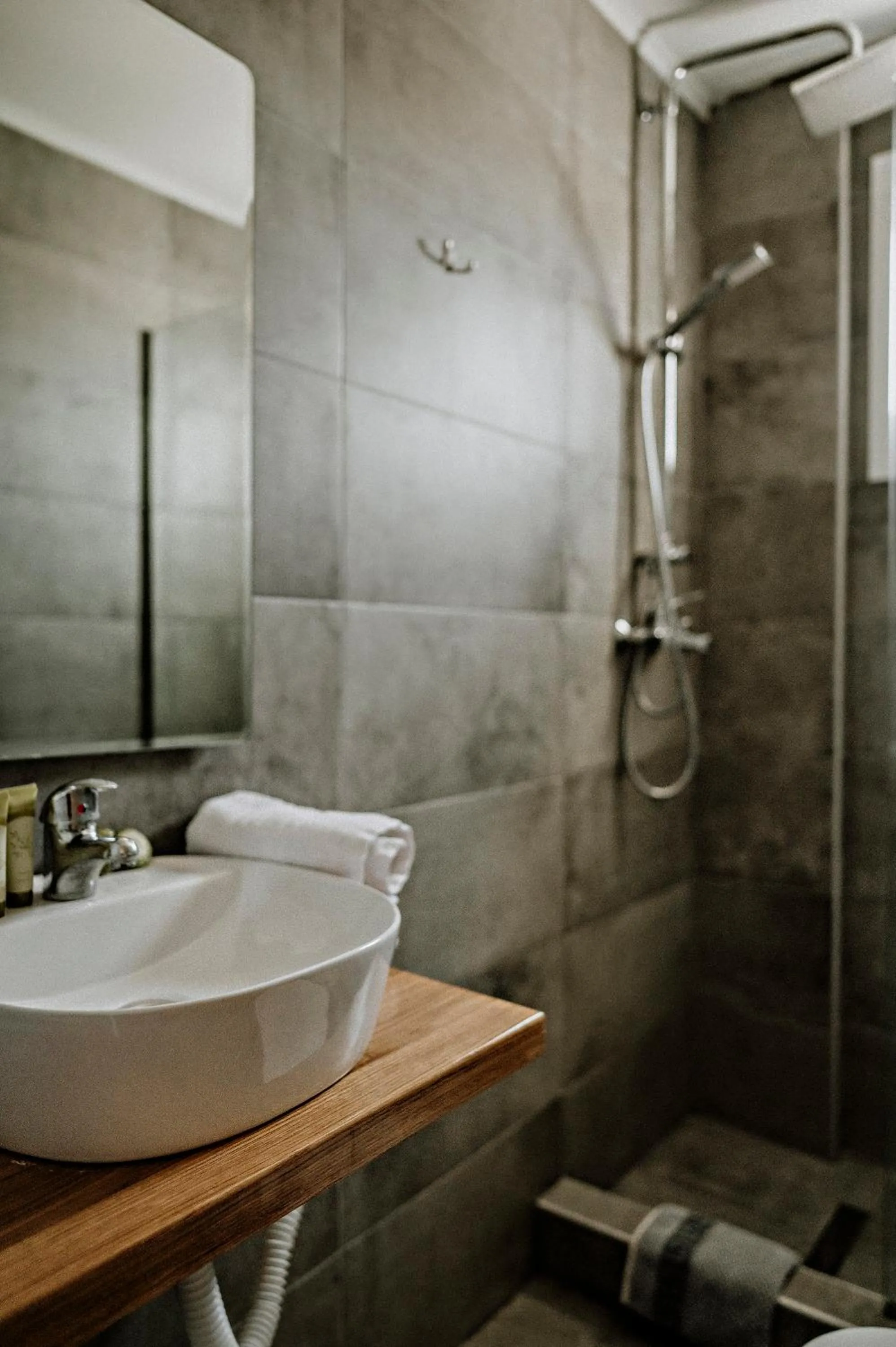 Bathroom in Trabukos Beach Complex