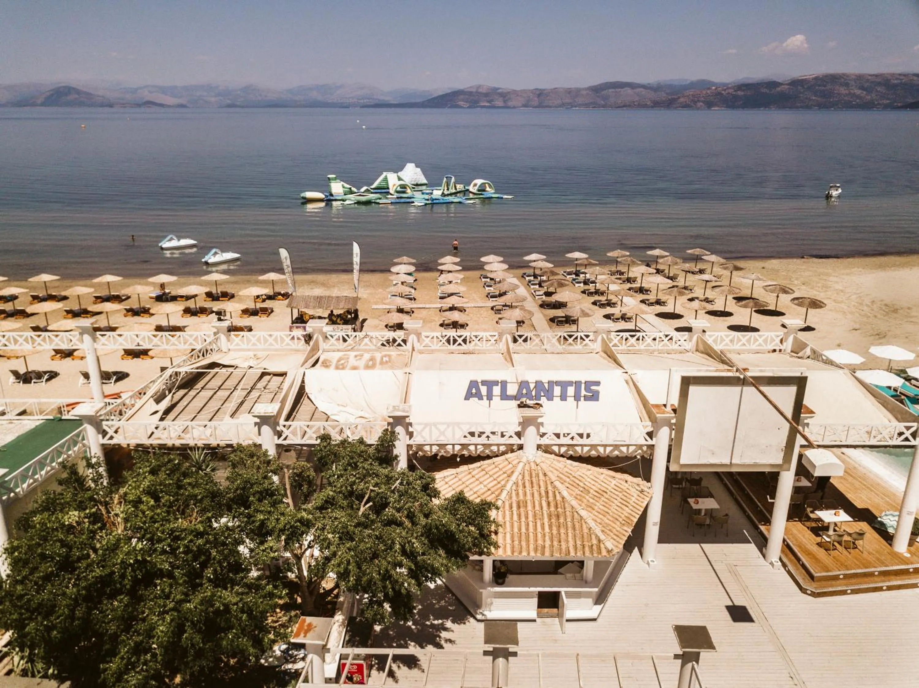 Aqua park in Trabukos Beach Complex