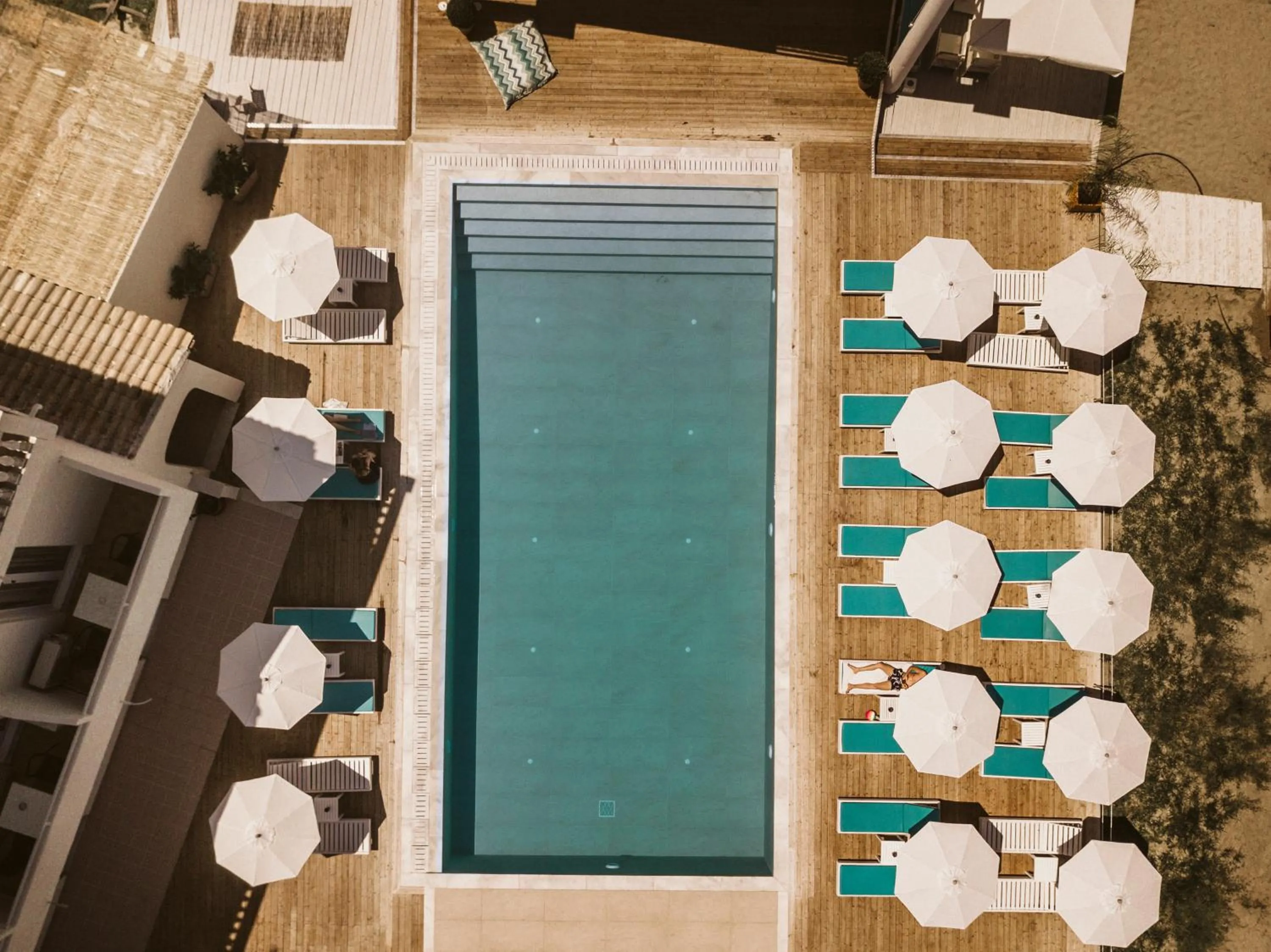 Swimming pool in Trabukos Beach Complex