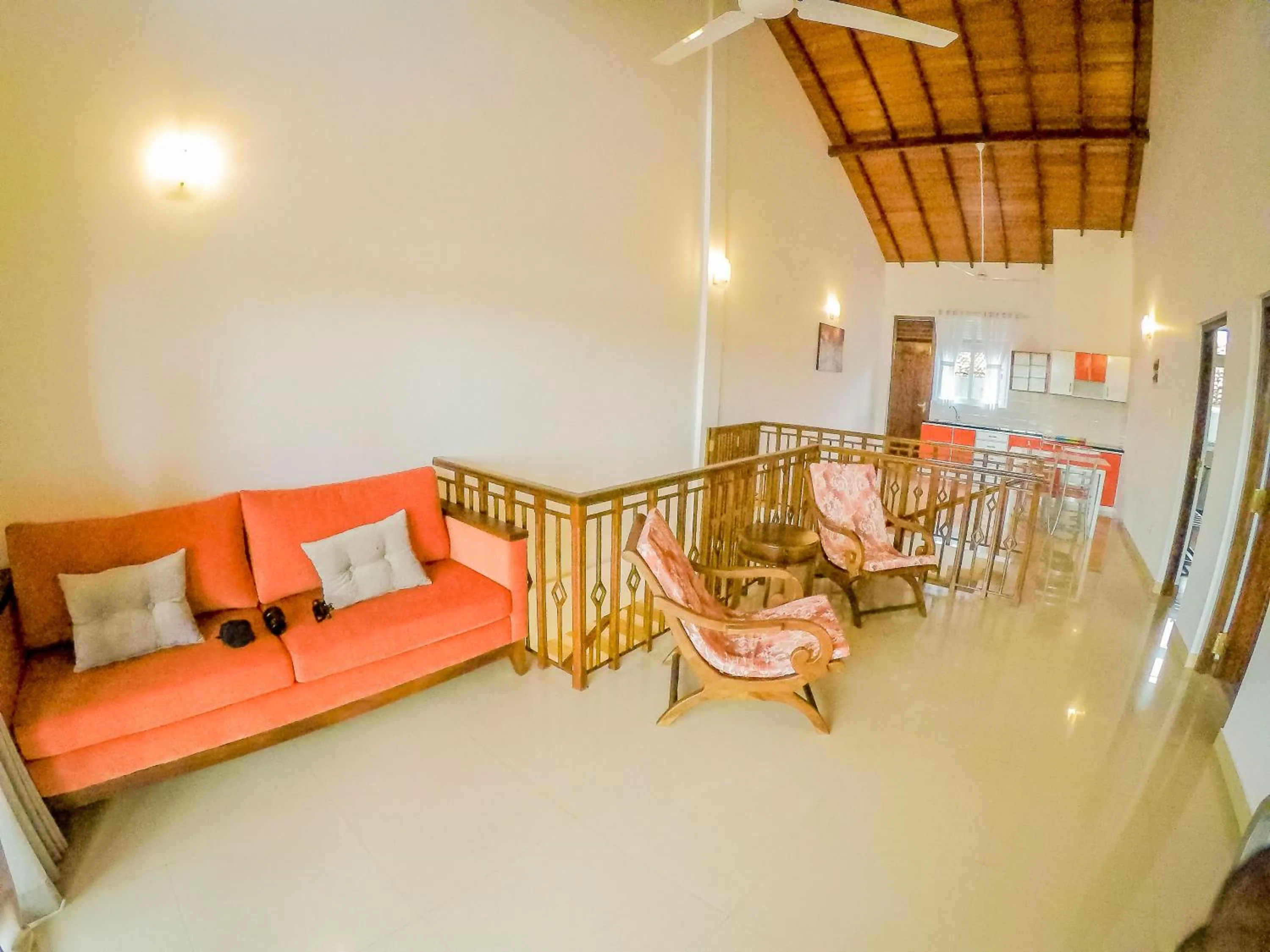 Seating area in Shamaz Galle