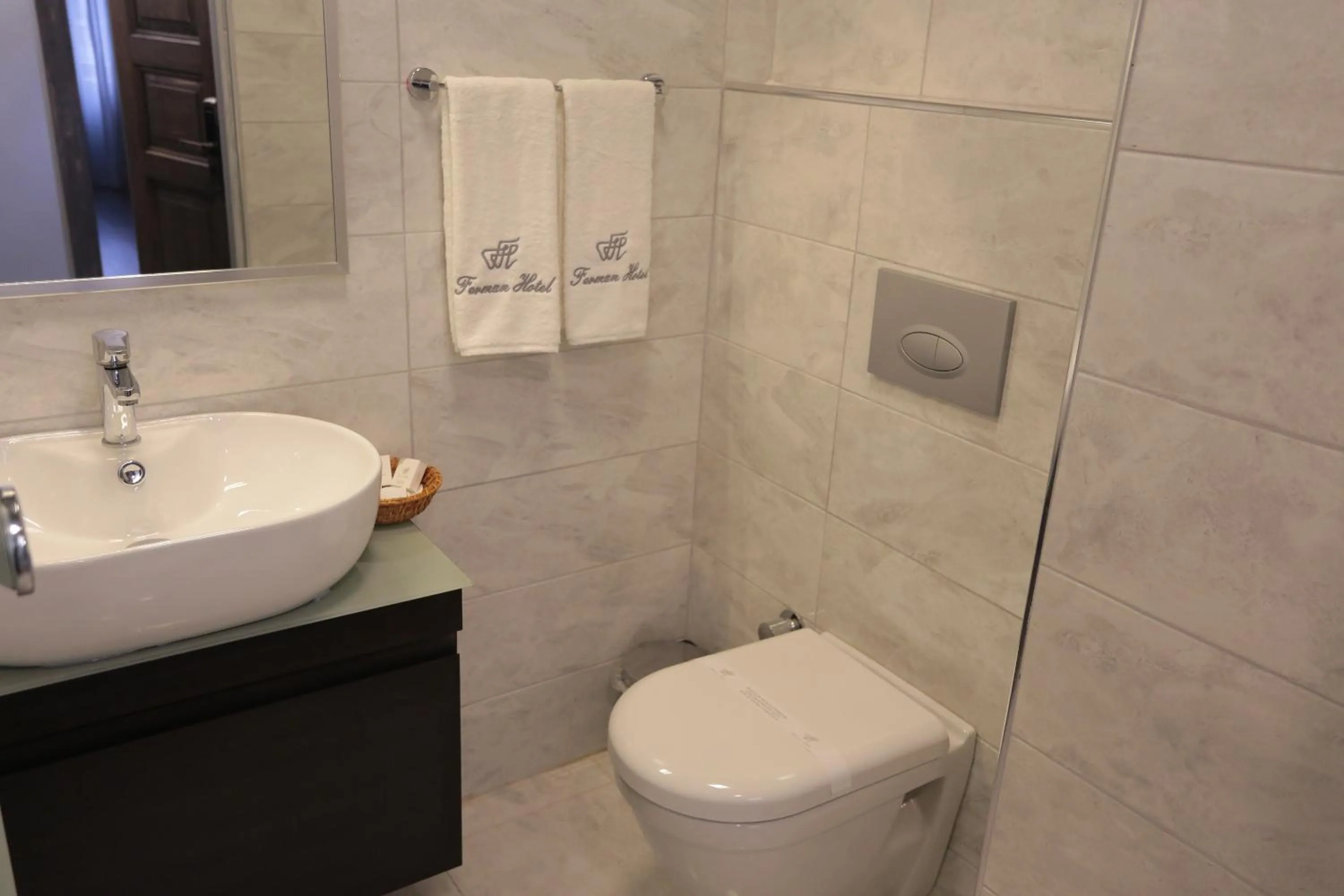 Bathroom in Ferman Pera Hotel