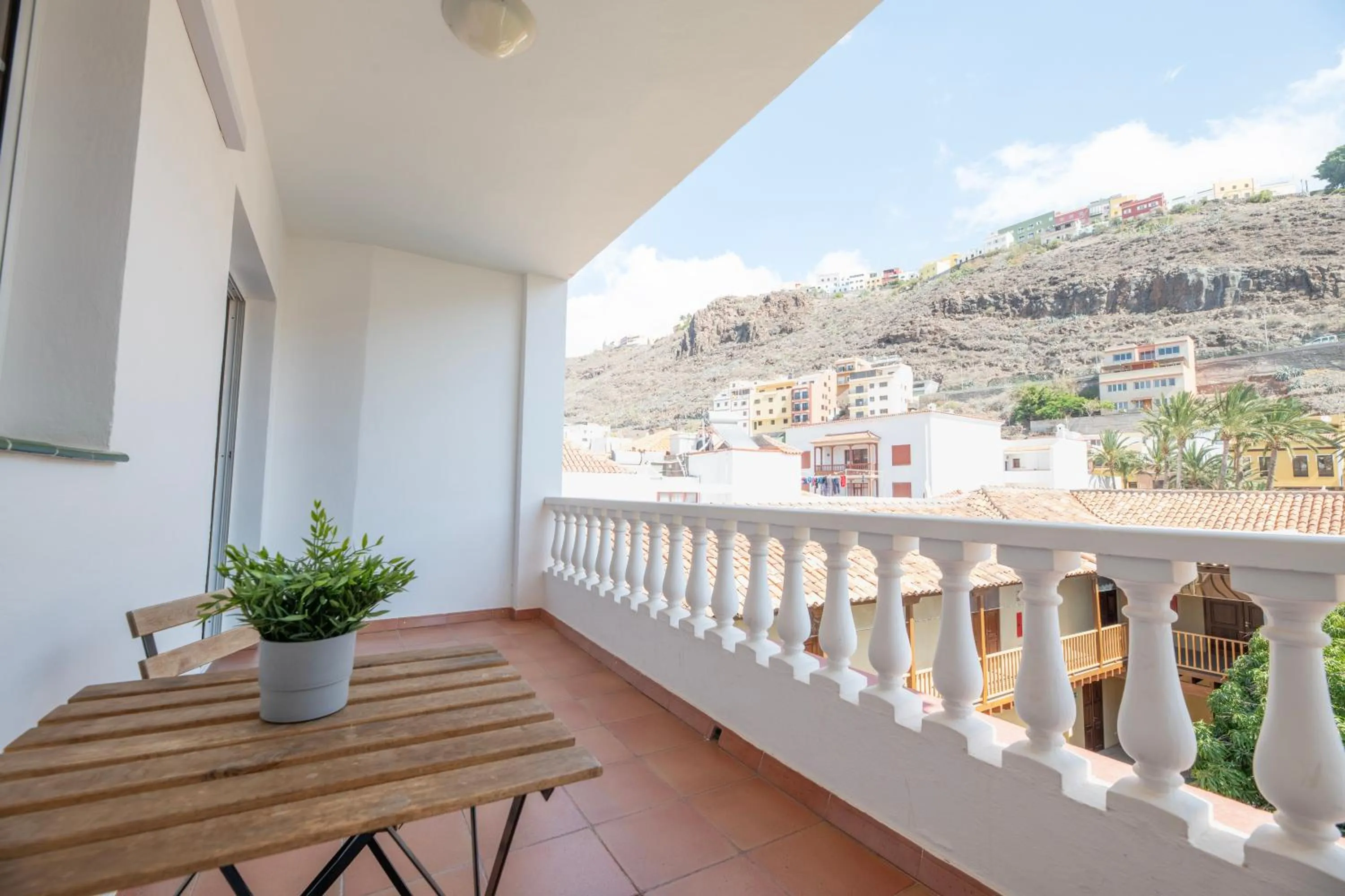 Balcony/Terrace in Hotel Apartamentos Villa Gomera