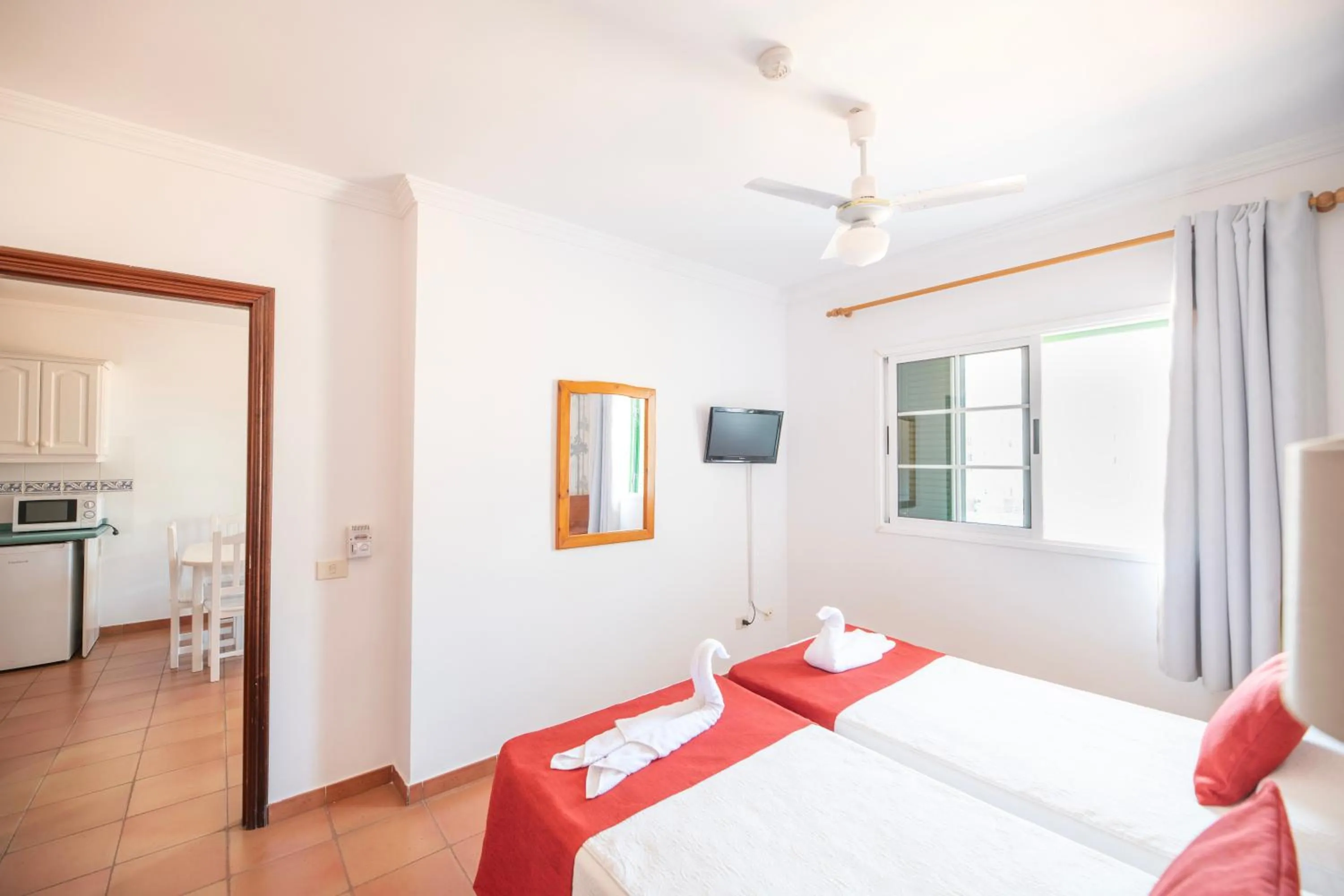 Bedroom, Bed in Hotel Apartamentos Villa Gomera