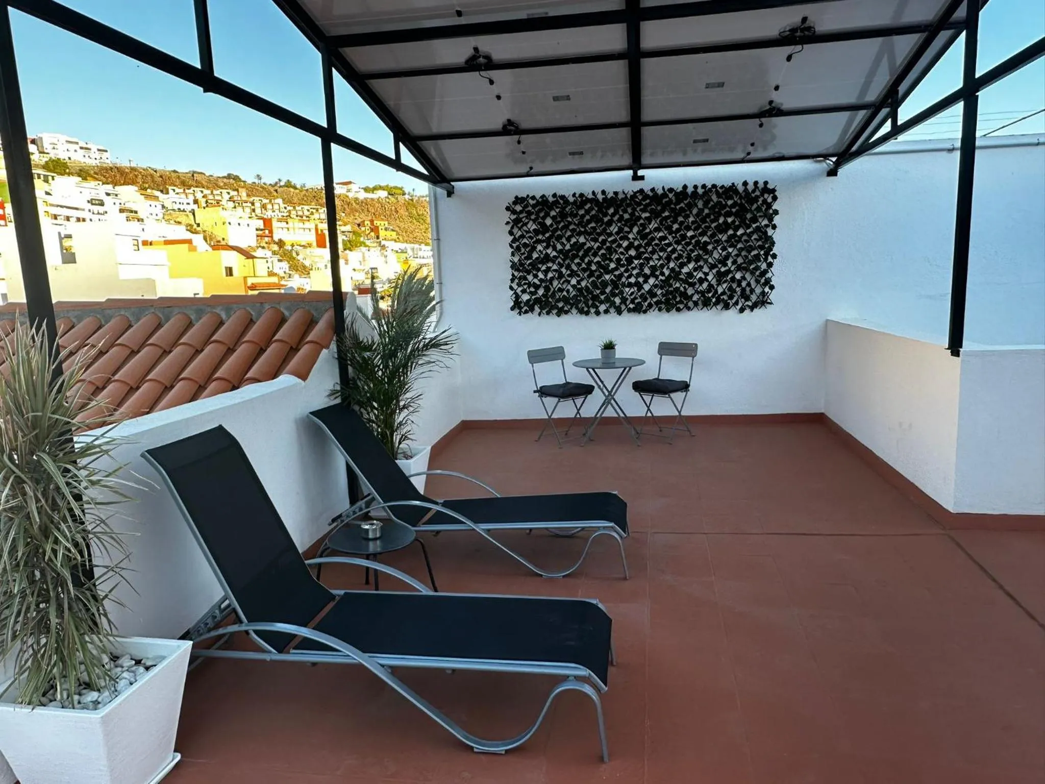 Solarium in Hotel Apartamentos Villa Gomera