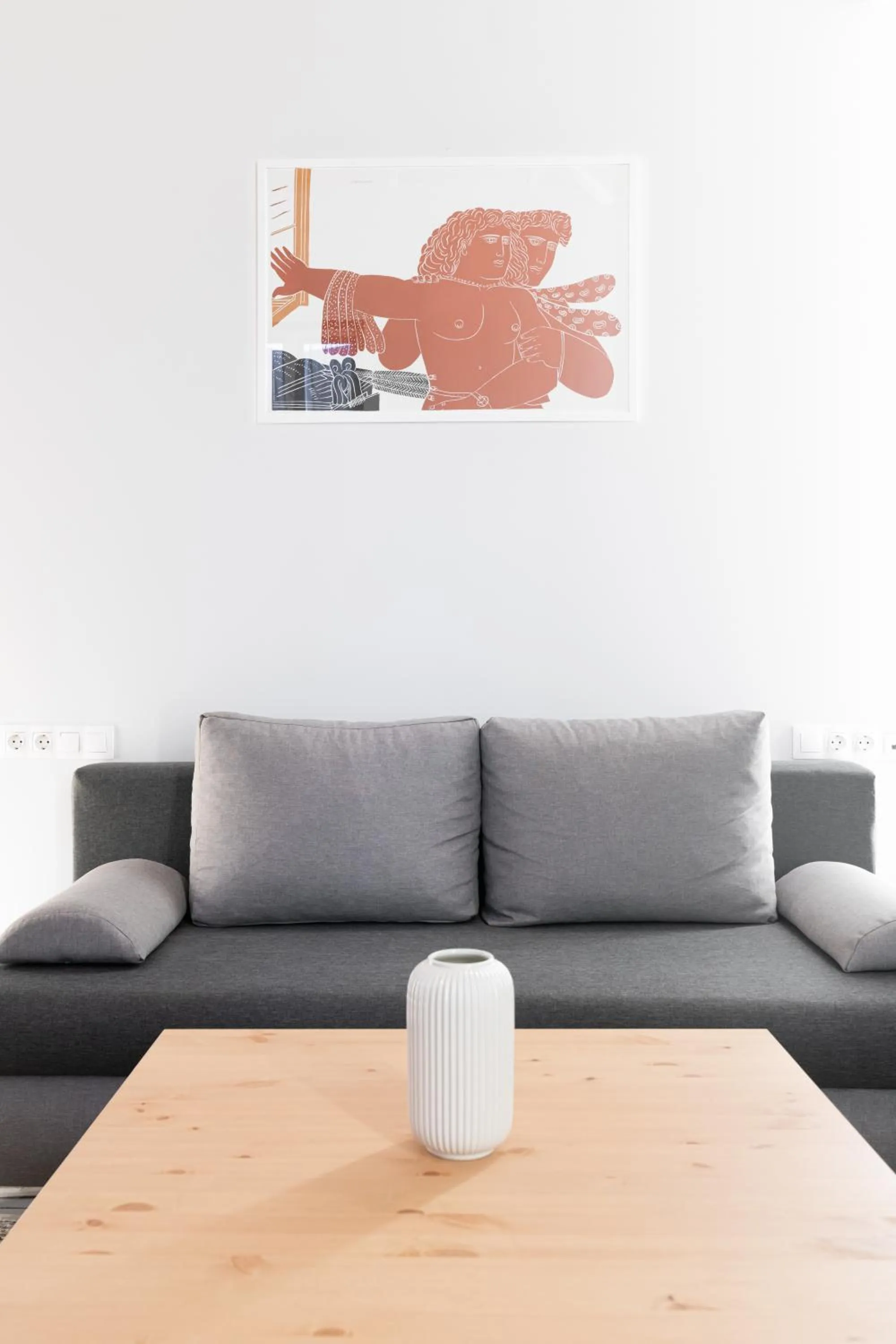 Living room in Ether Loft Suites