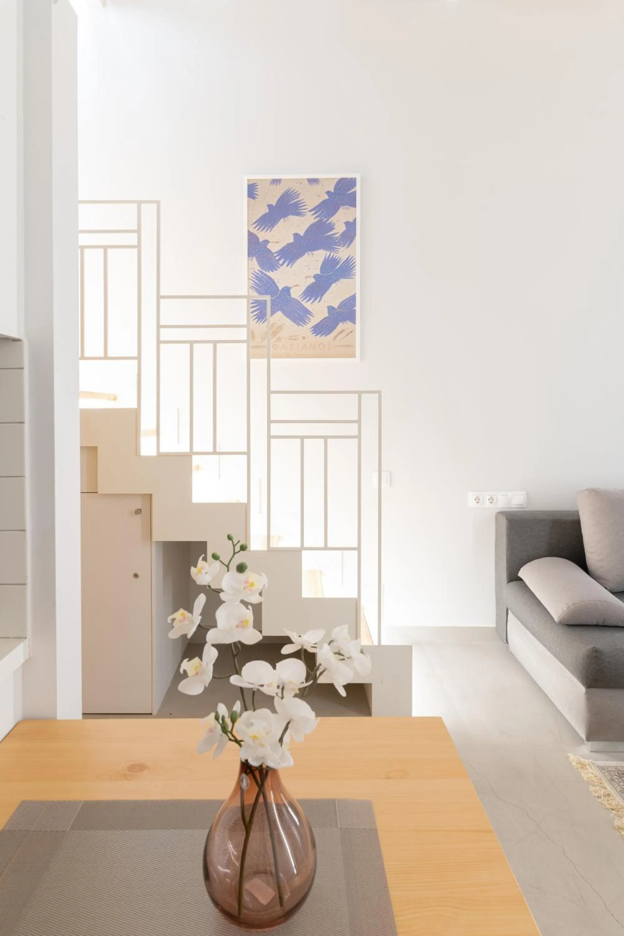 Living room in Ether Loft Suites