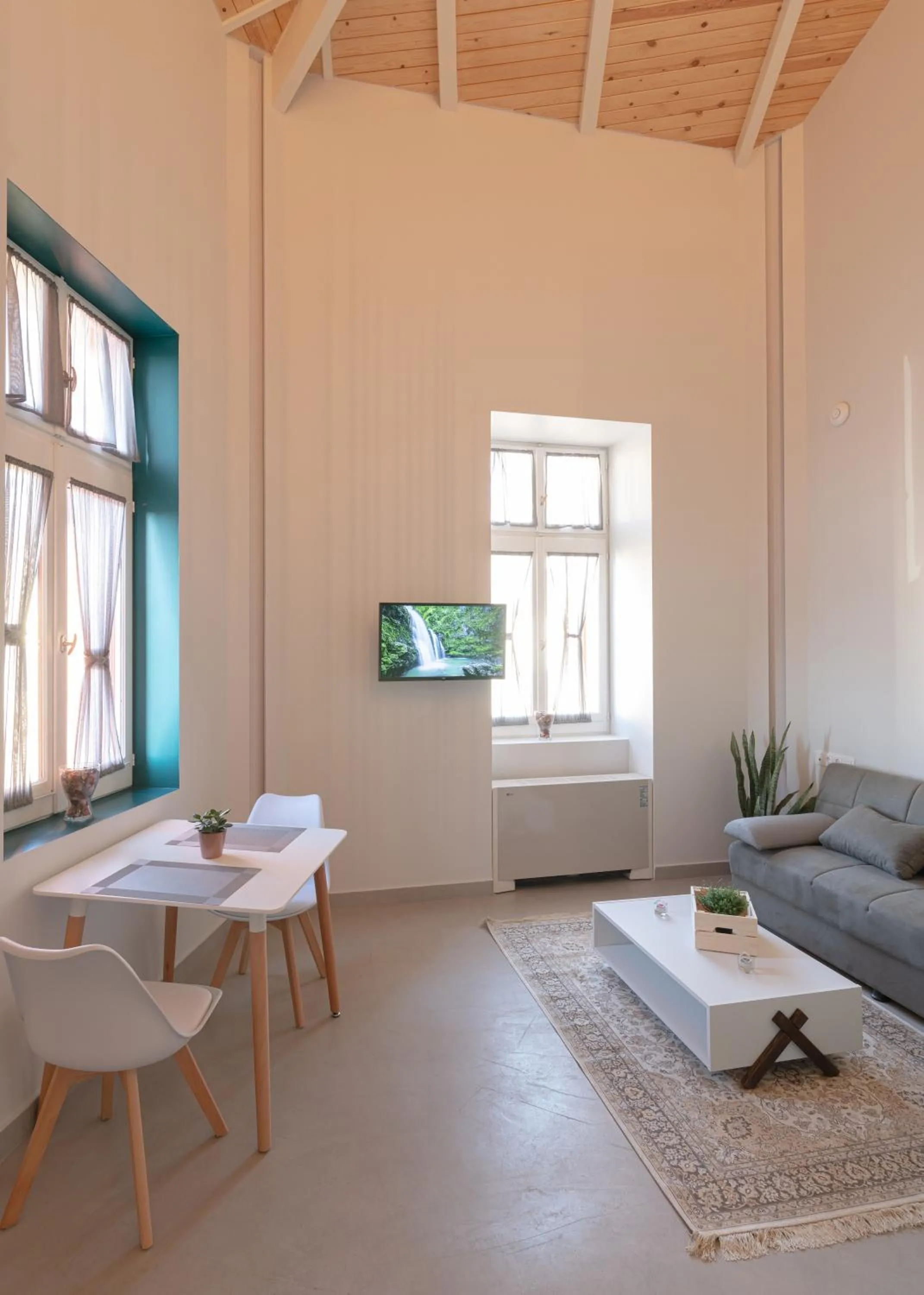Living room in Ether Loft Suites