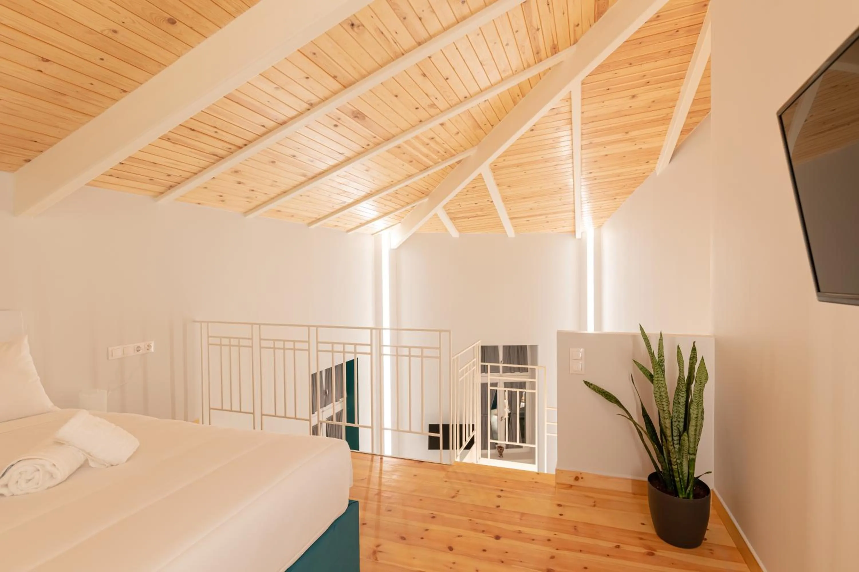 Bedroom in Ether Loft Suites