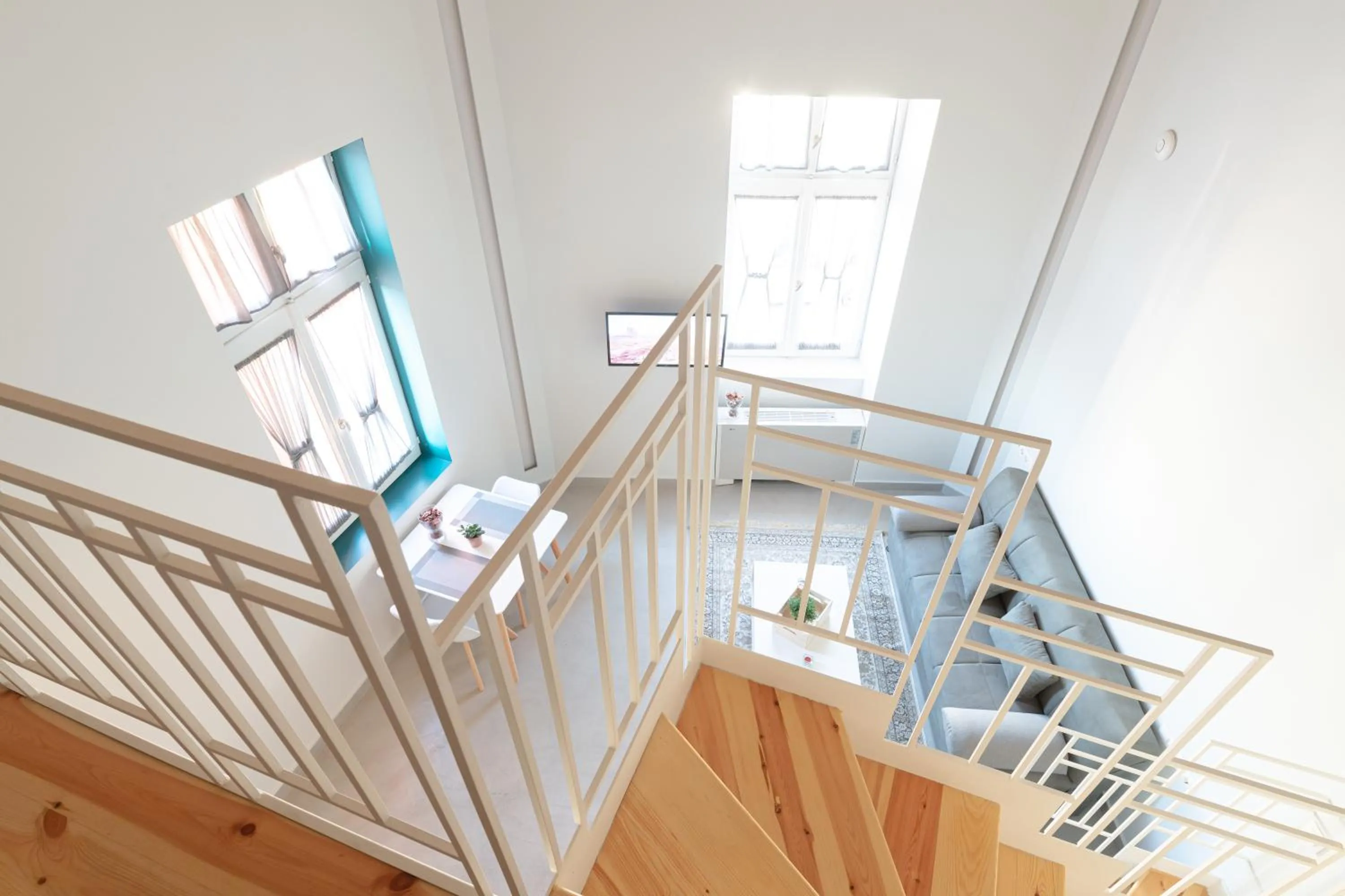 Living room in Ether Loft Suites