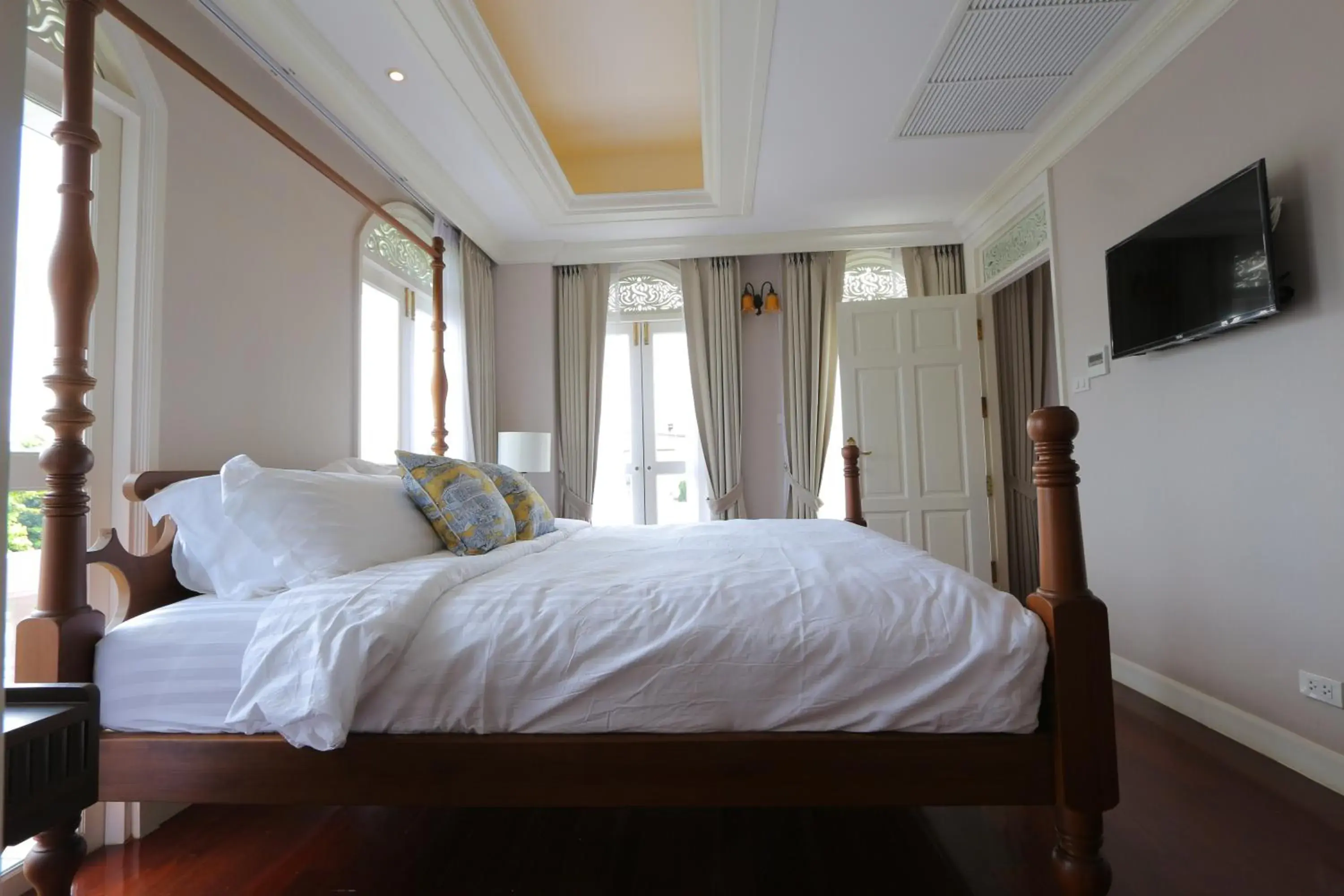 Bedroom, Bed in Hiranyakul House Riverside Bedroom, Bed in Hiranyakul House Riverside