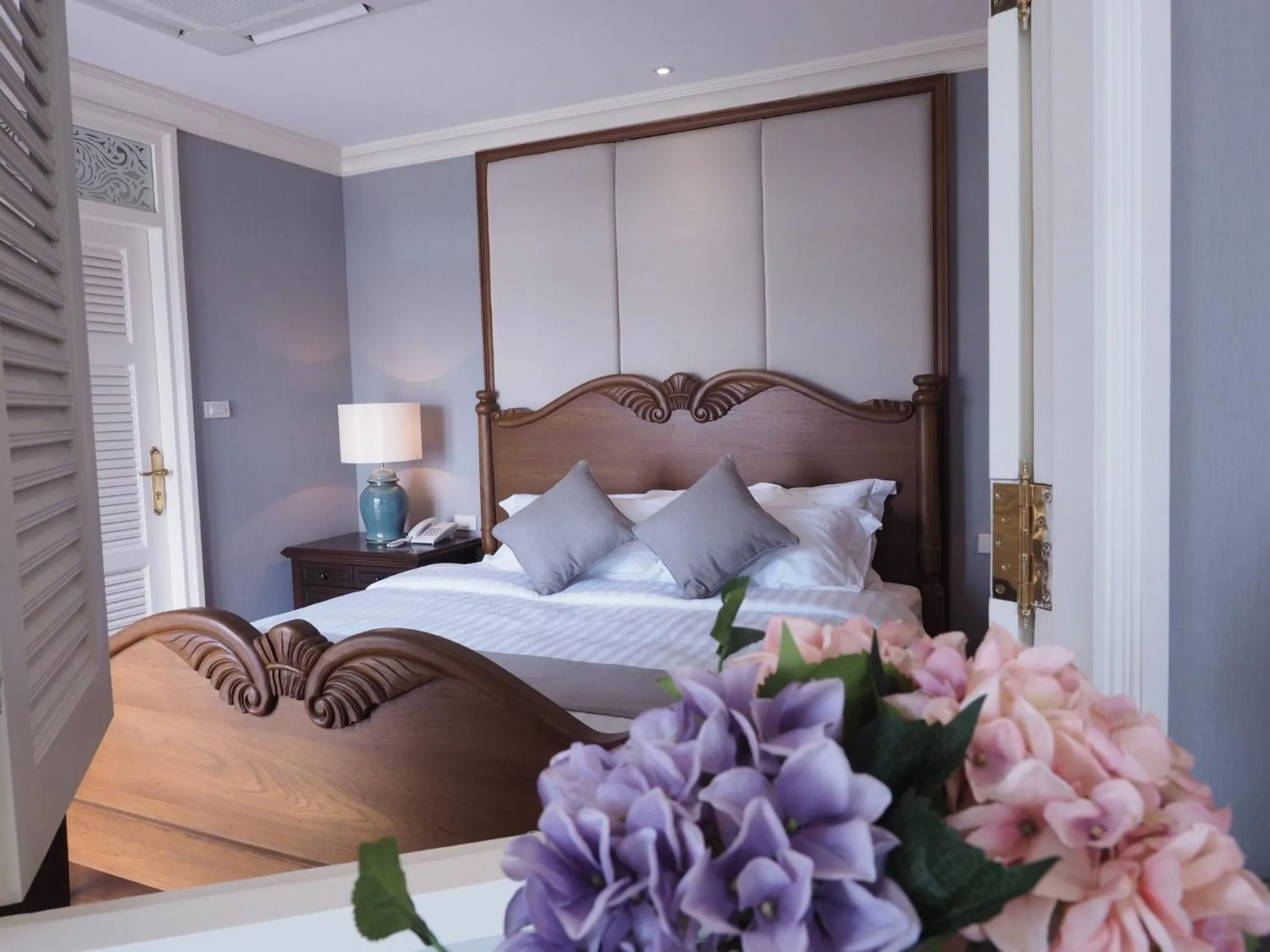 Bed in Hiranyakul House Riverside