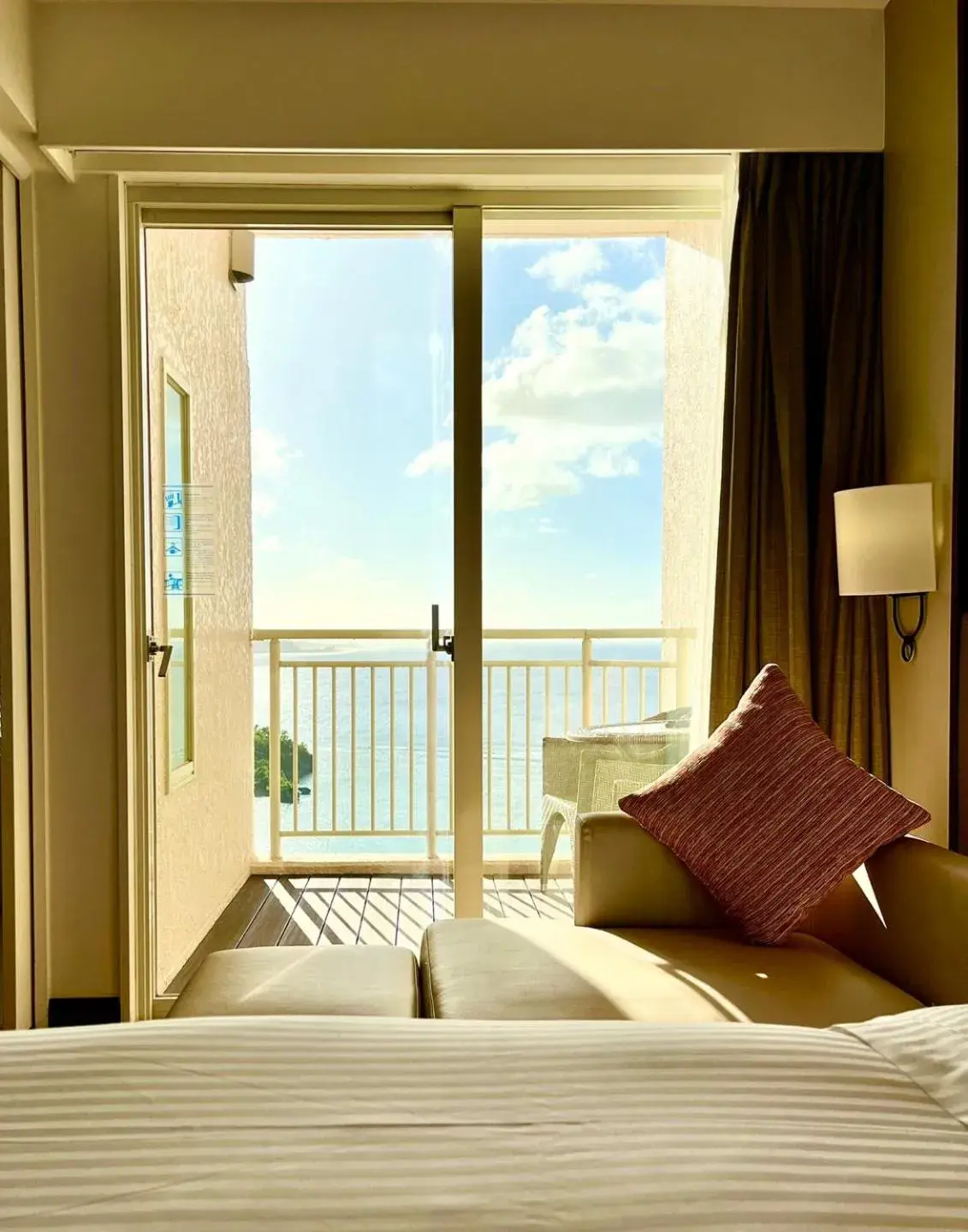 View (from property/room), Bed in Hoshino Resorts RISONARE Guam View (from property/room), Bed in Hoshino Resorts RISONARE Guam