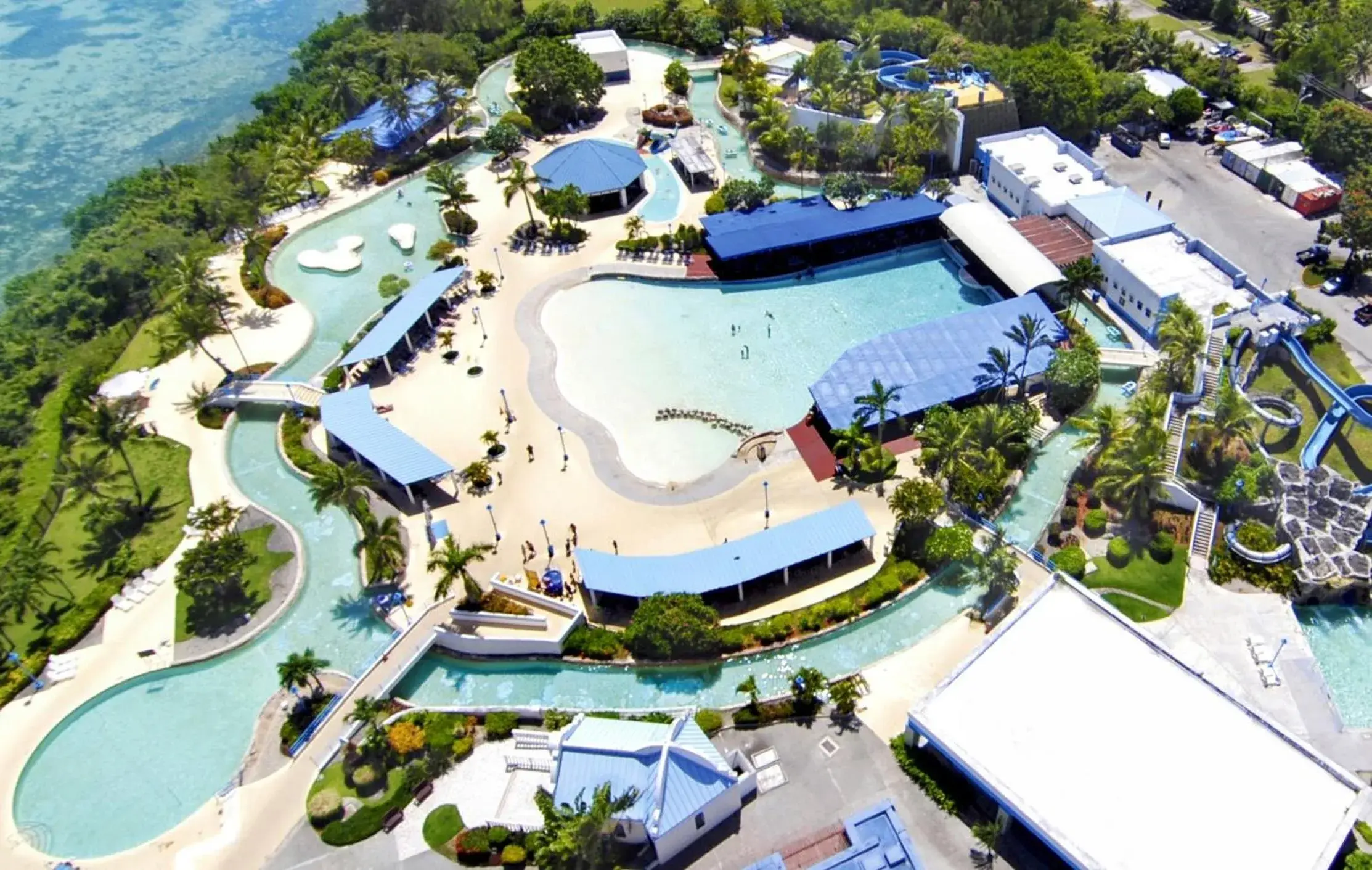 Swimming pool in Hoshino Resorts RISONARE Guam Swimming pool in Hoshino Resorts RISONARE Guam