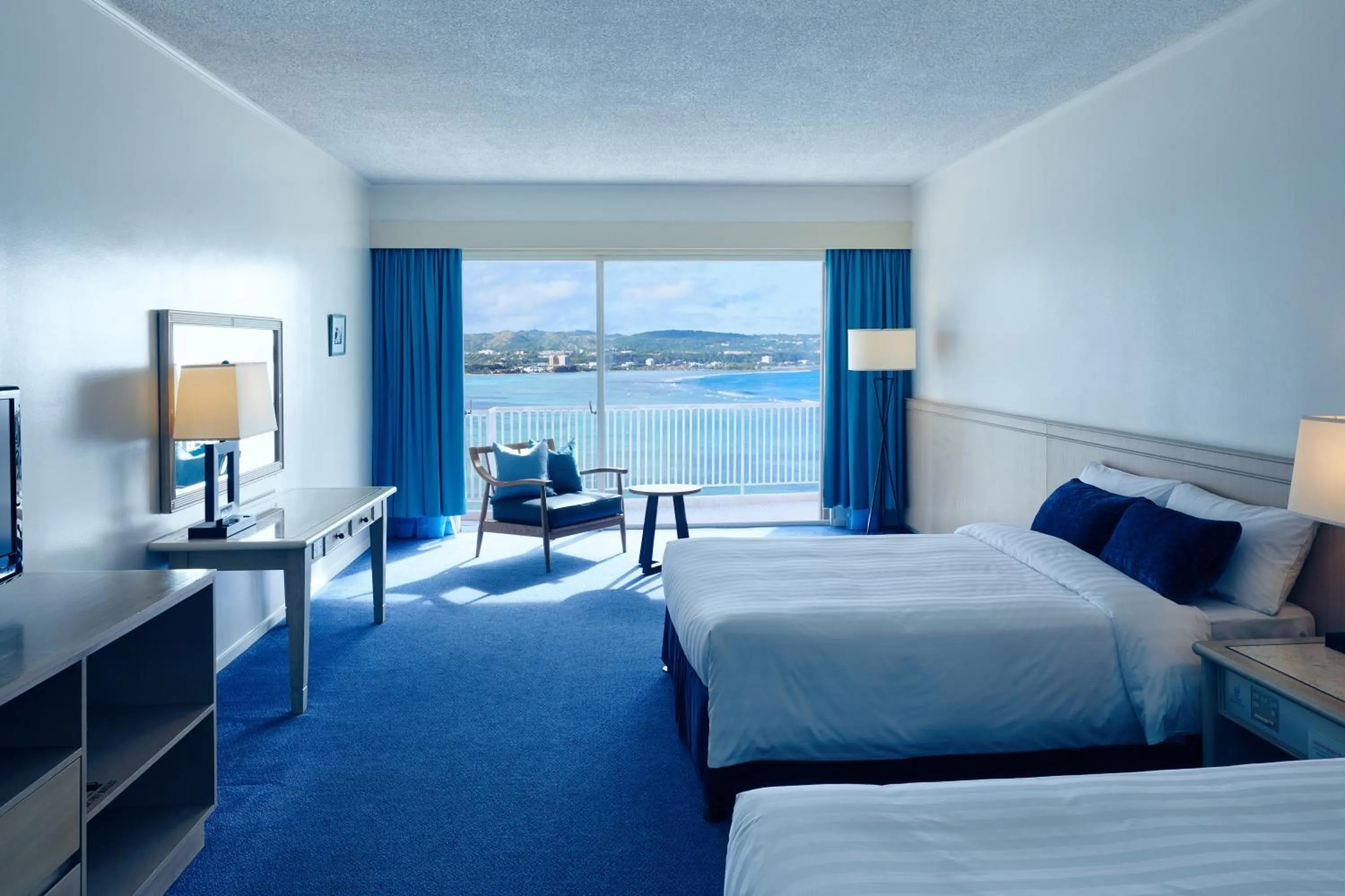 Natural landscape, Bed in Hoshino Resorts RISONARE Guam