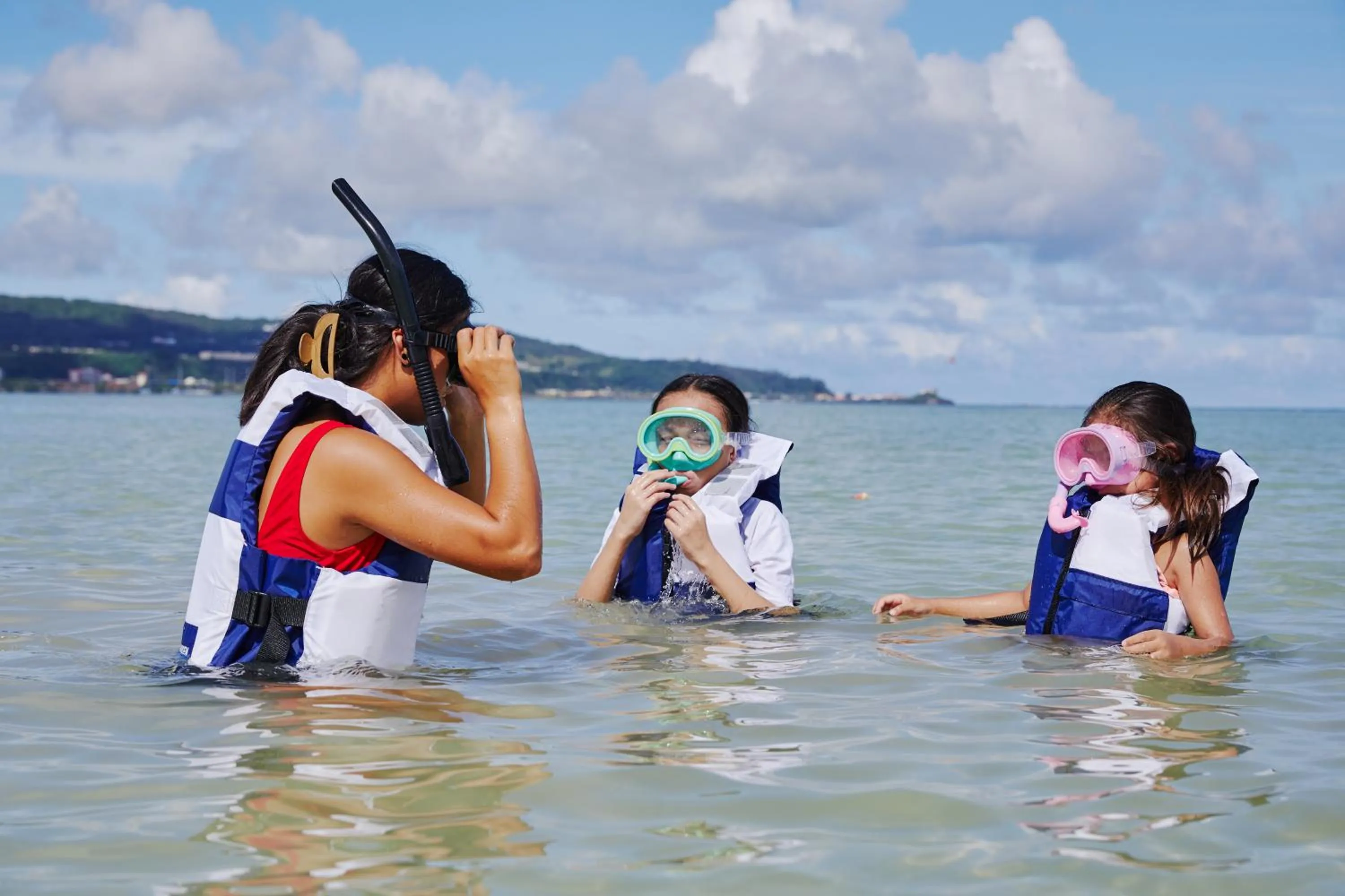 Snorkeling in Hoshino Resorts RISONARE Guam