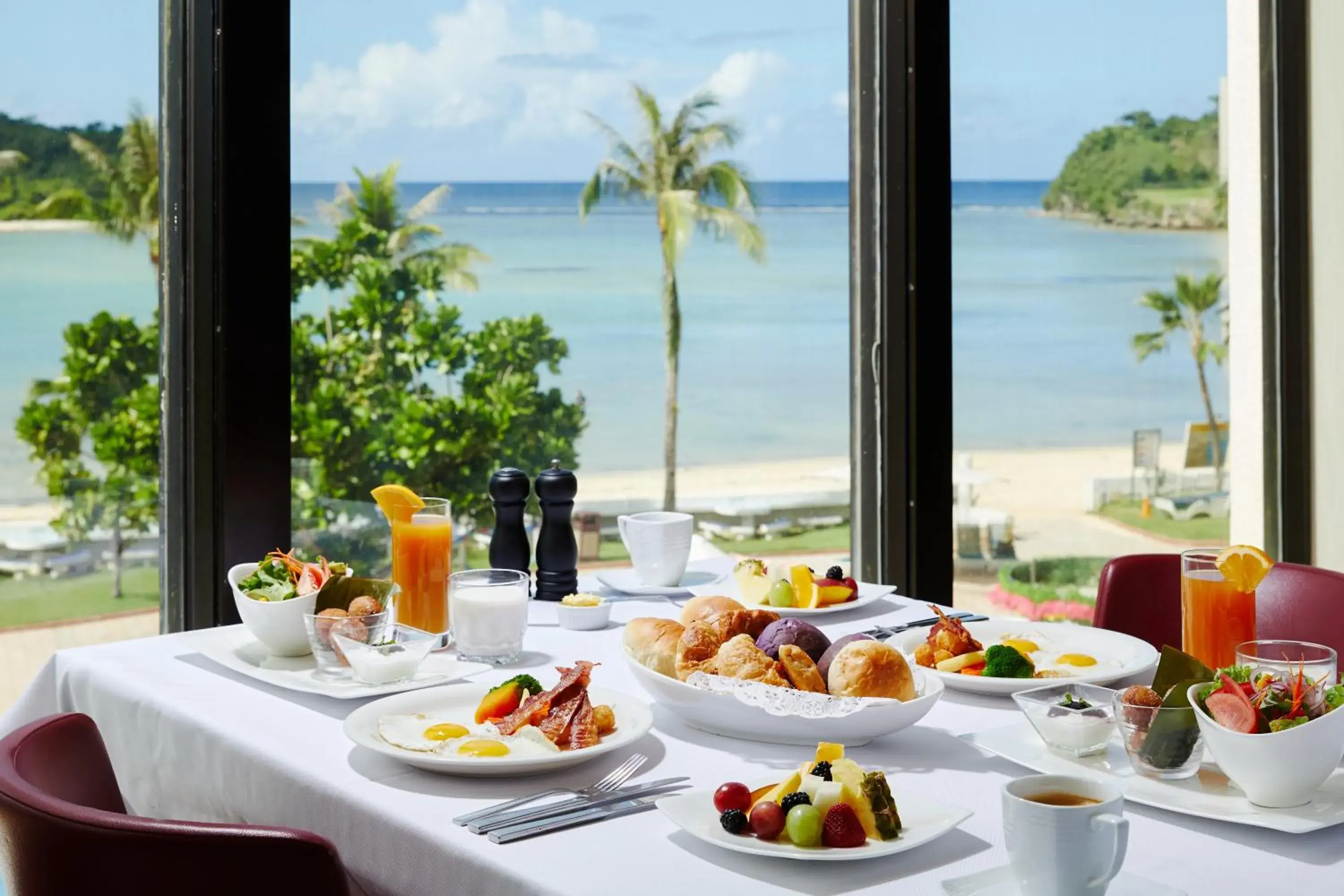 Breakfast in Hoshino Resorts RISONARE Guam Breakfast in Hoshino Resorts RISONARE Guam