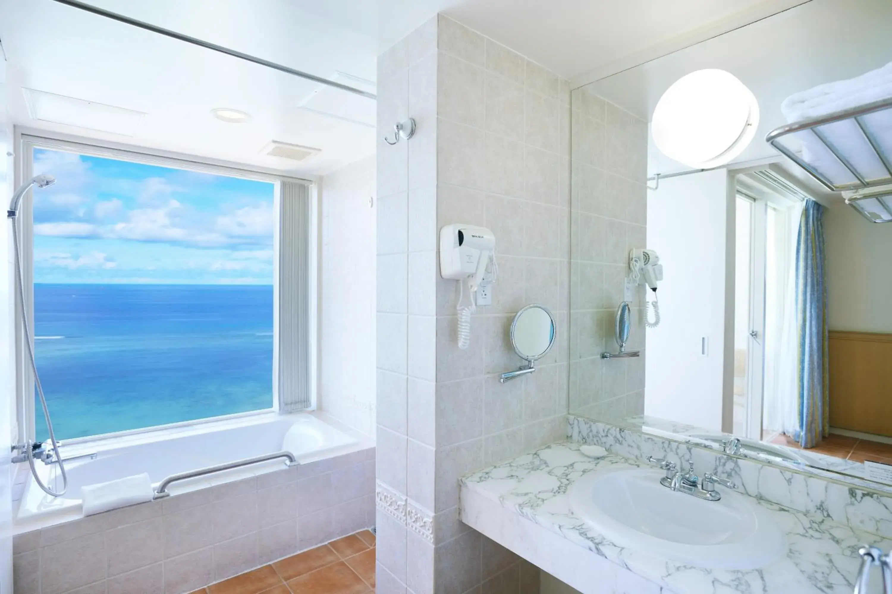 Bathroom, Bed in Hoshino Resorts RISONARE Guam Bathroom, Bed in Hoshino Resorts RISONARE Guam