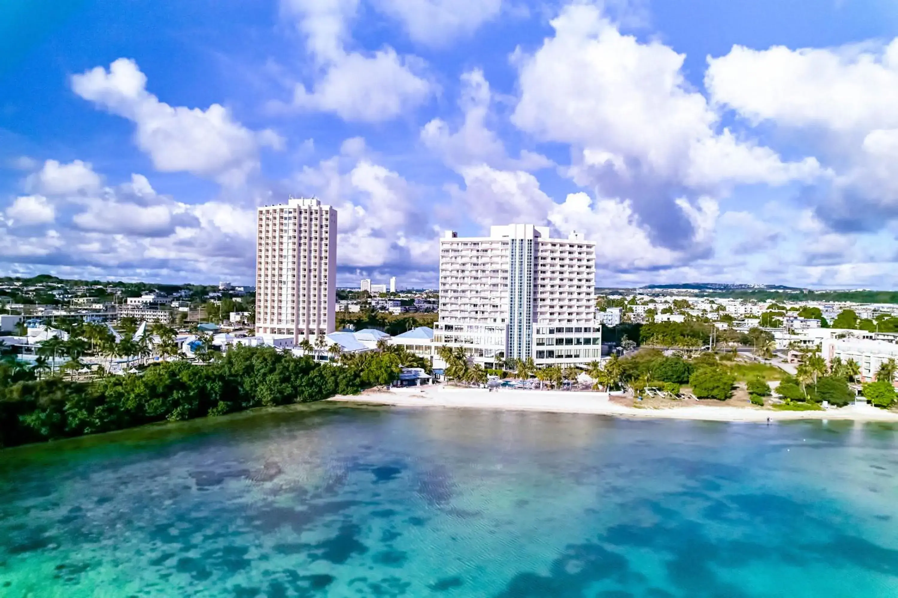 Property building in Hoshino Resorts RISONARE Guam Property building in Hoshino Resorts RISONARE Guam