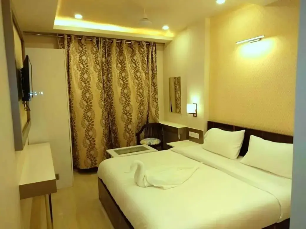 Bed in Hotel Varanasi Heritage Bed in Hotel Varanasi Heritage