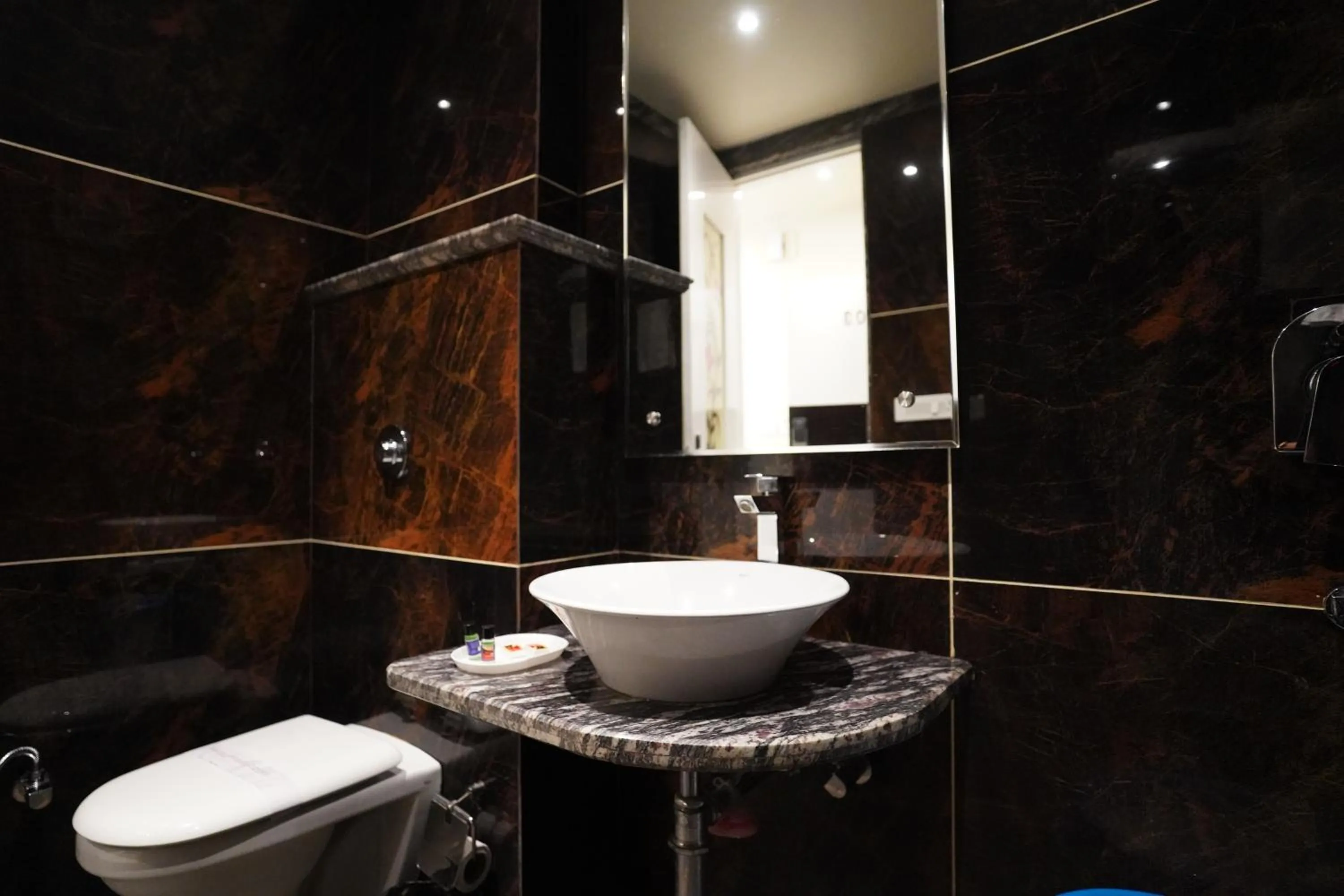 Toilet in Hotel Varanasi Heritage