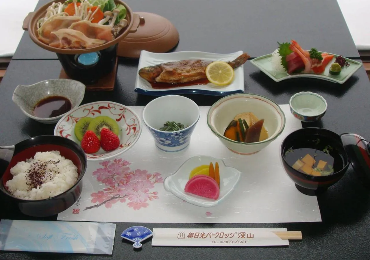 Dinner in Okunikko Park Lodge Miyama