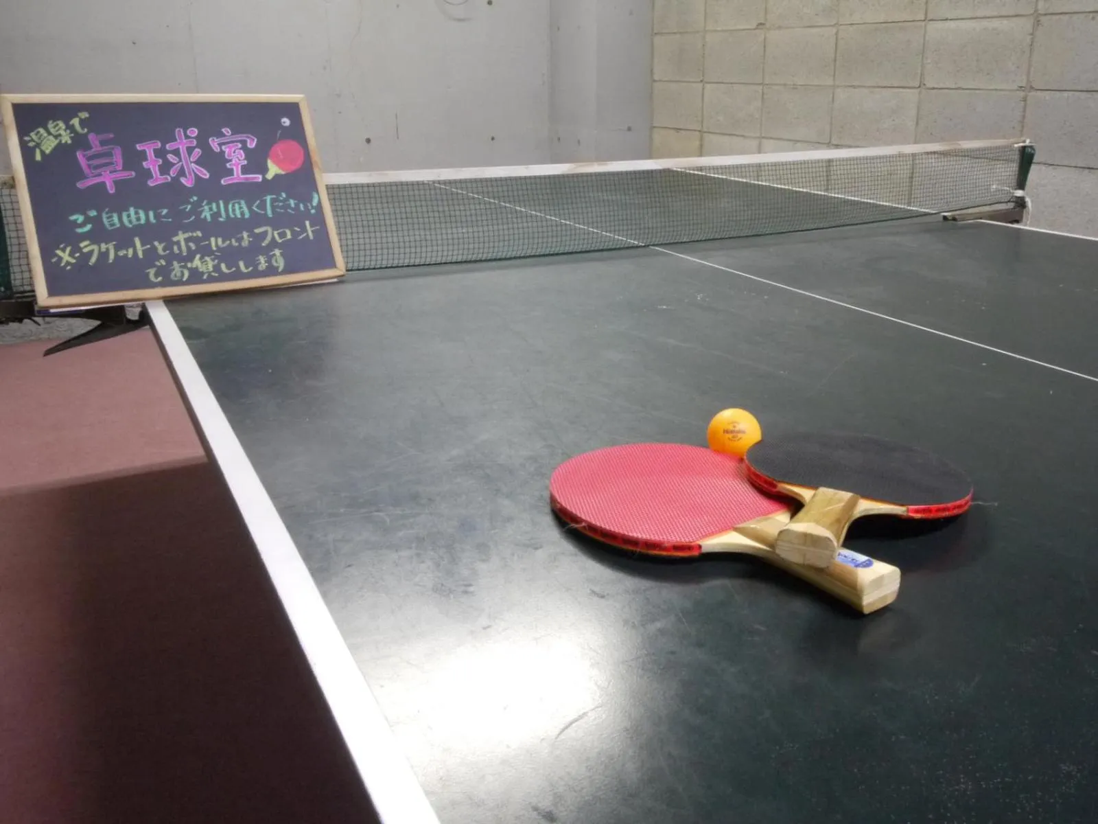 Table tennis in Okunikko Park Lodge Miyama