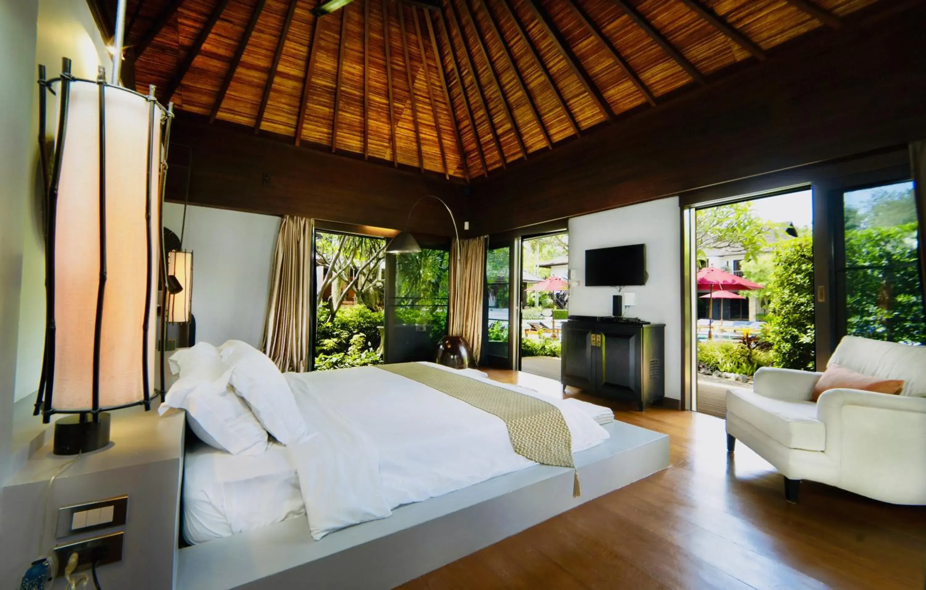 Bed in Tamarind Exclusive Villa