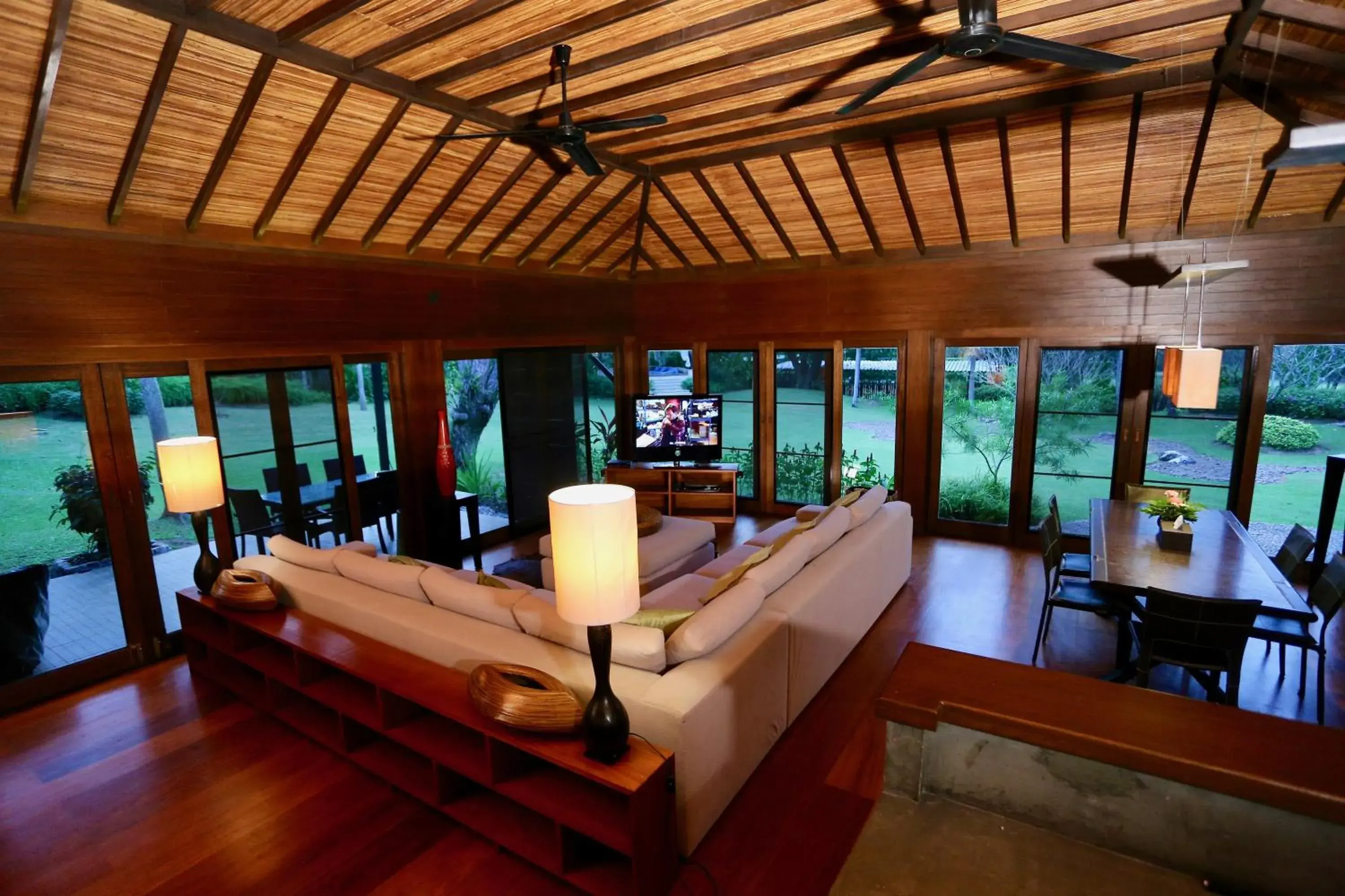 Communal lounge/ TV room in Tamarind Exclusive Villa