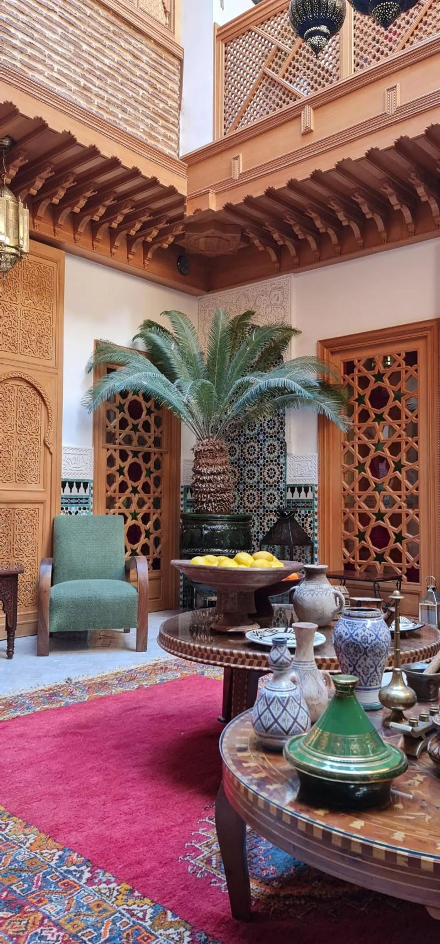 Seating area in Elegancia Riad Boutique & SPA
